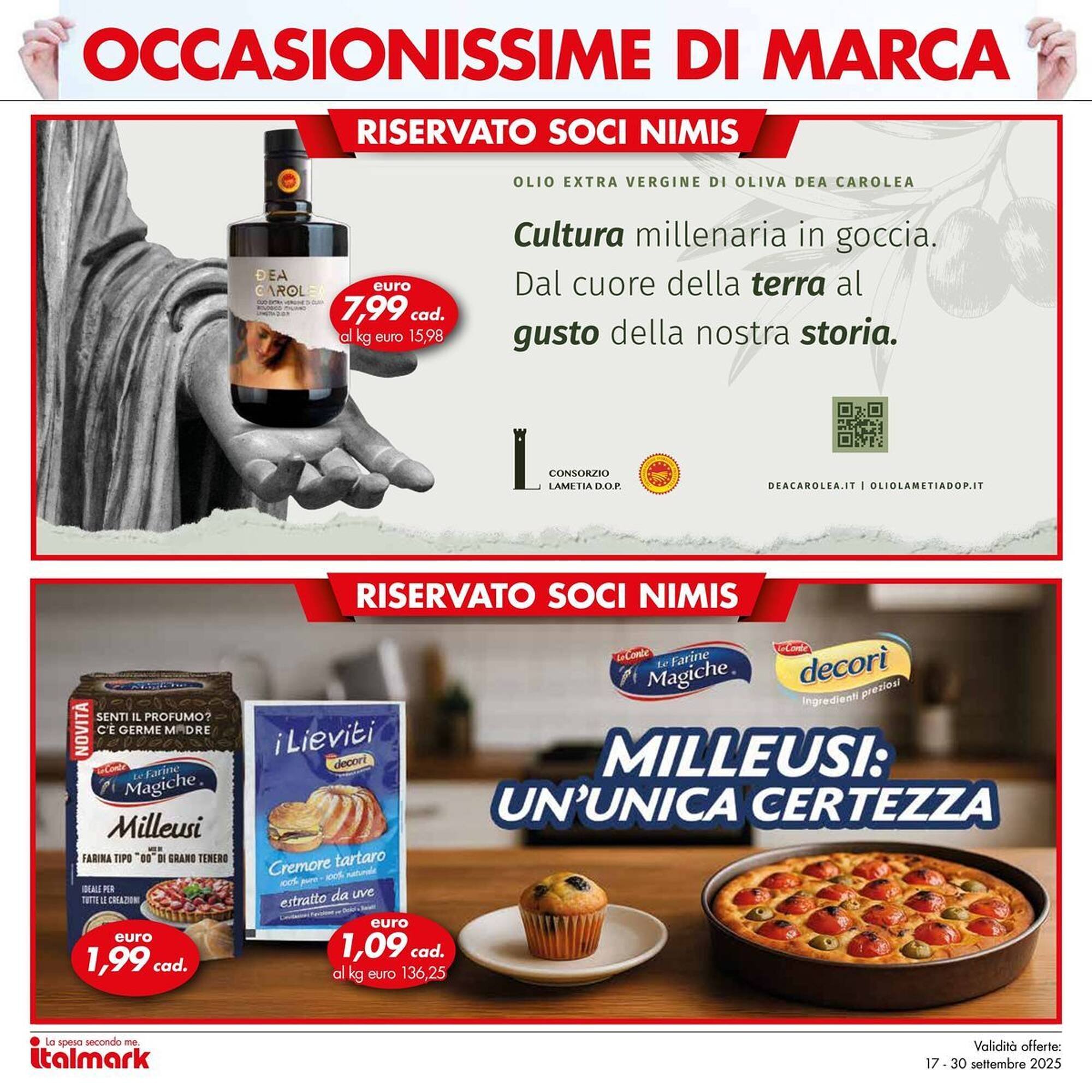 Volantino Italmark (2025-09-17 - 2025-09-30)