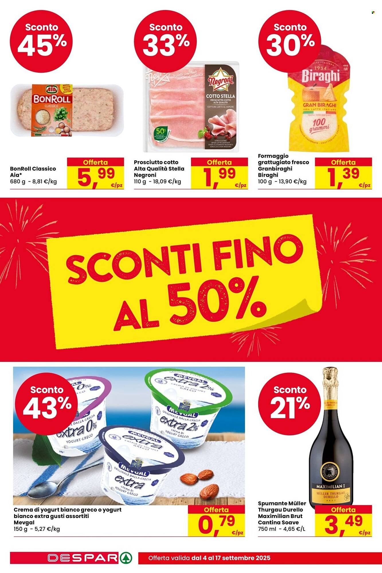 Volantino Despar (2025-09-04 - 2025-09-17)