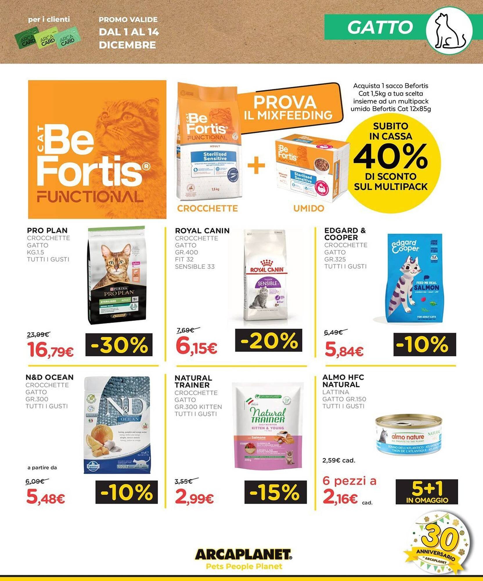 Volantino Arcaplanet (2025-12-01 - 2025-12-07)