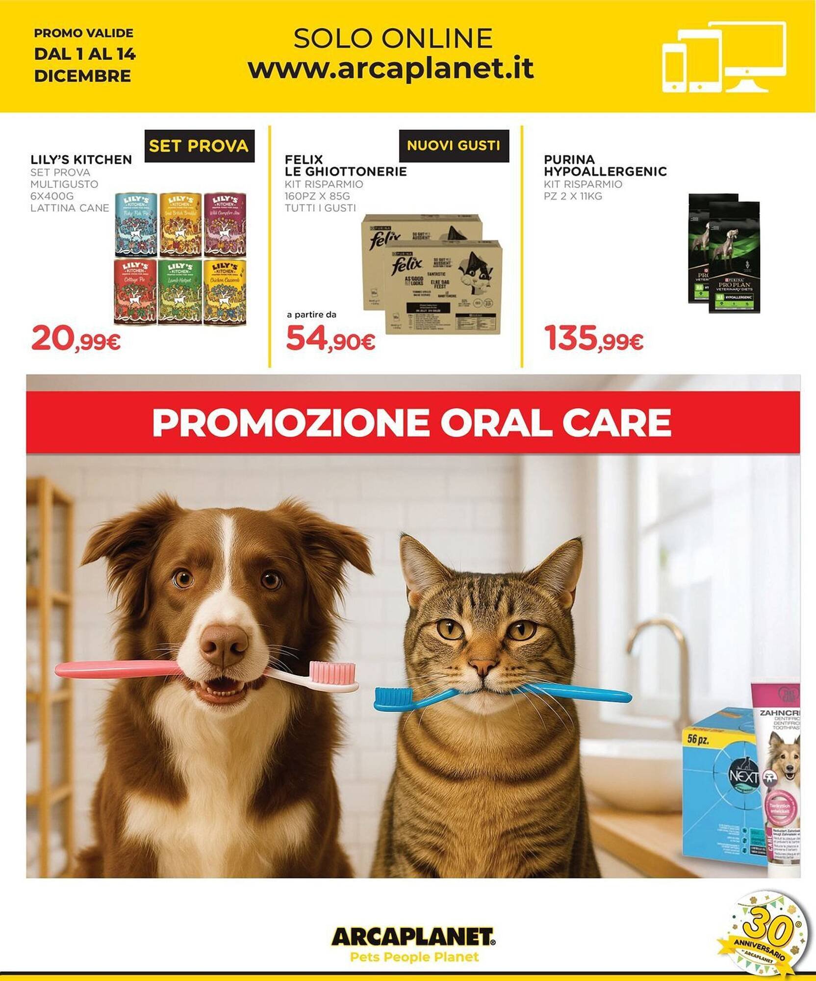 Volantino Arcaplanet (2025-12-01 - 2025-12-07)