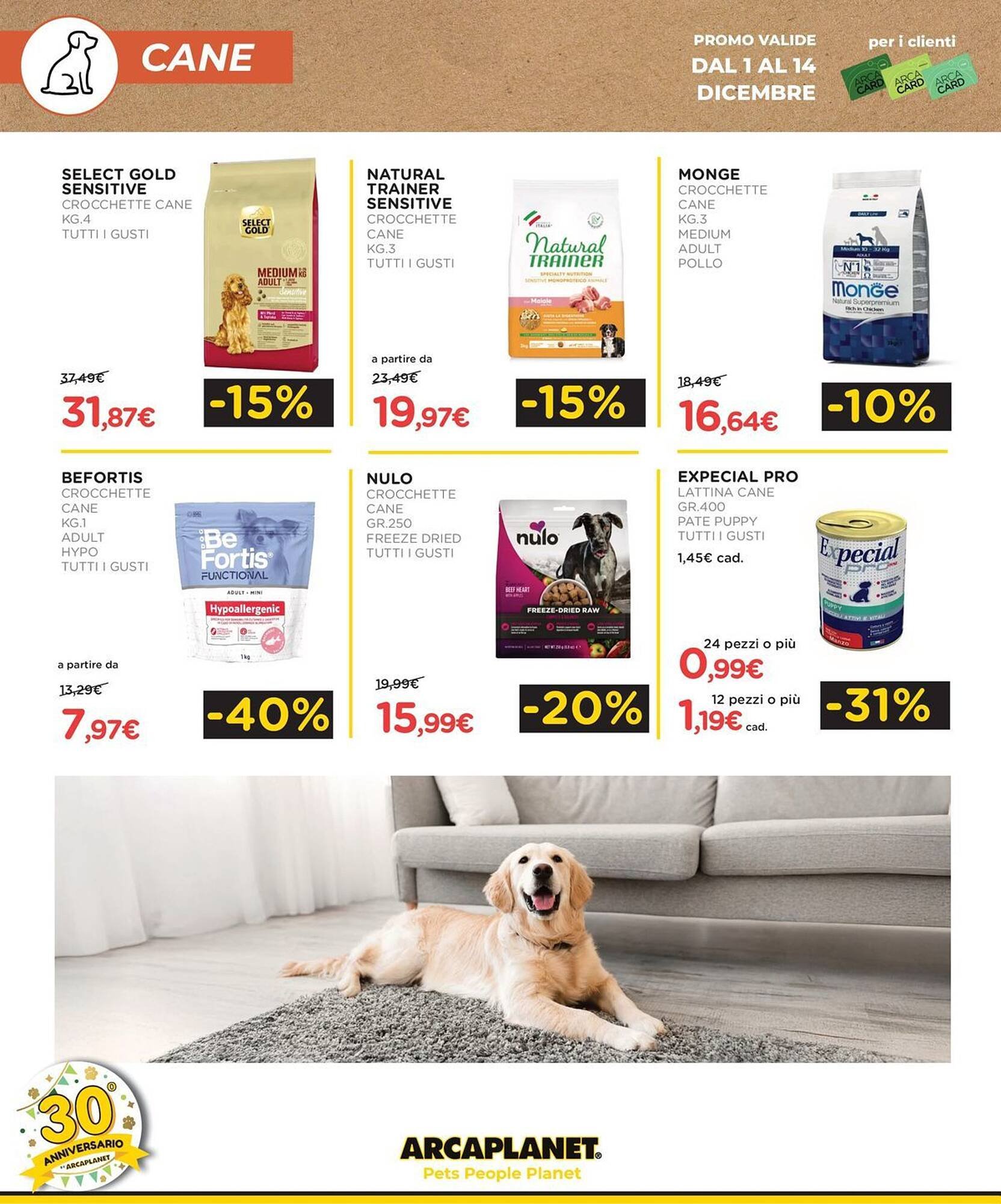 Volantino Arcaplanet (2025-12-01 - 2025-12-07)
