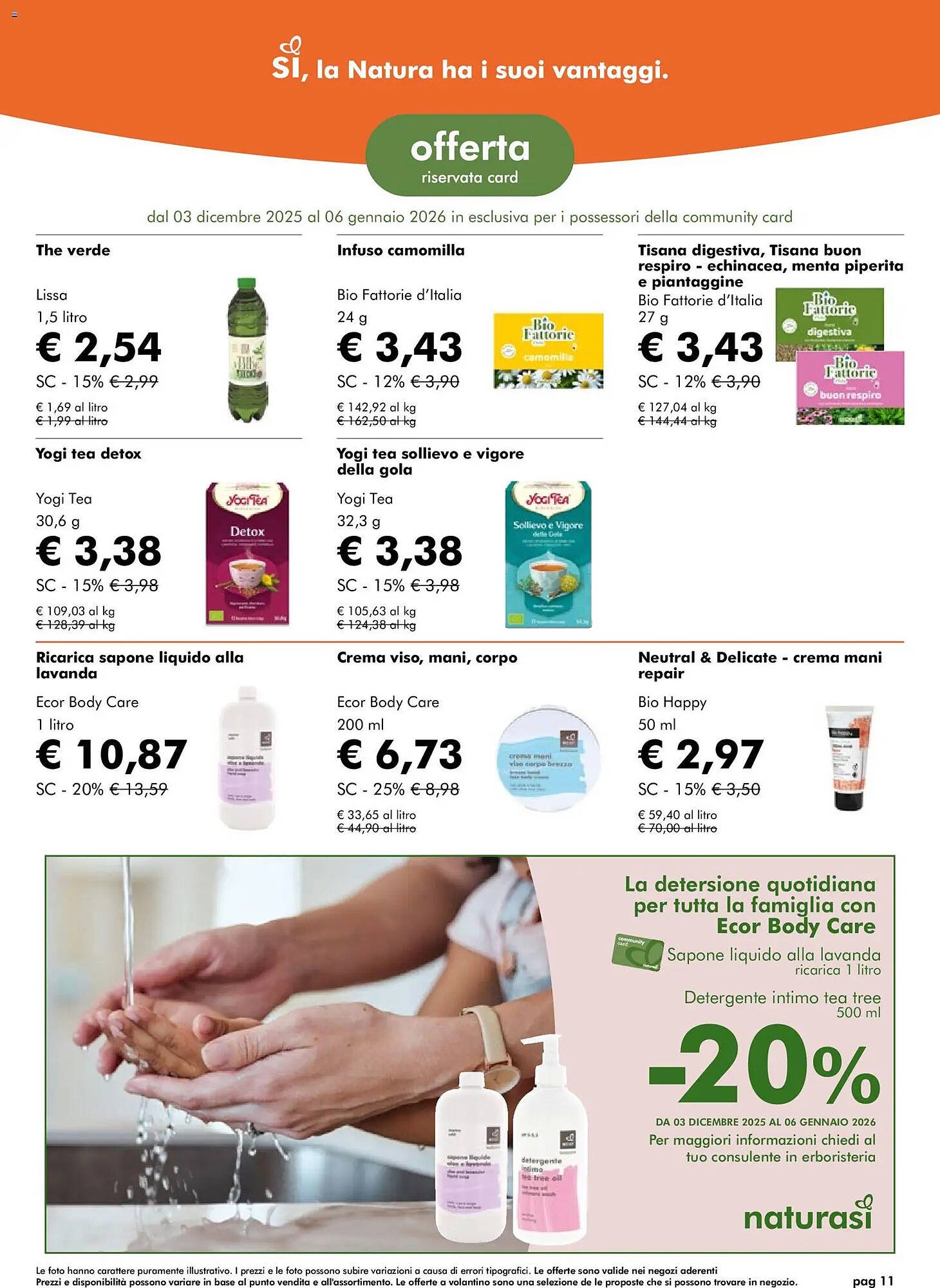 Volantino NaturaSì (2025-12-03 - 2026-01-06)