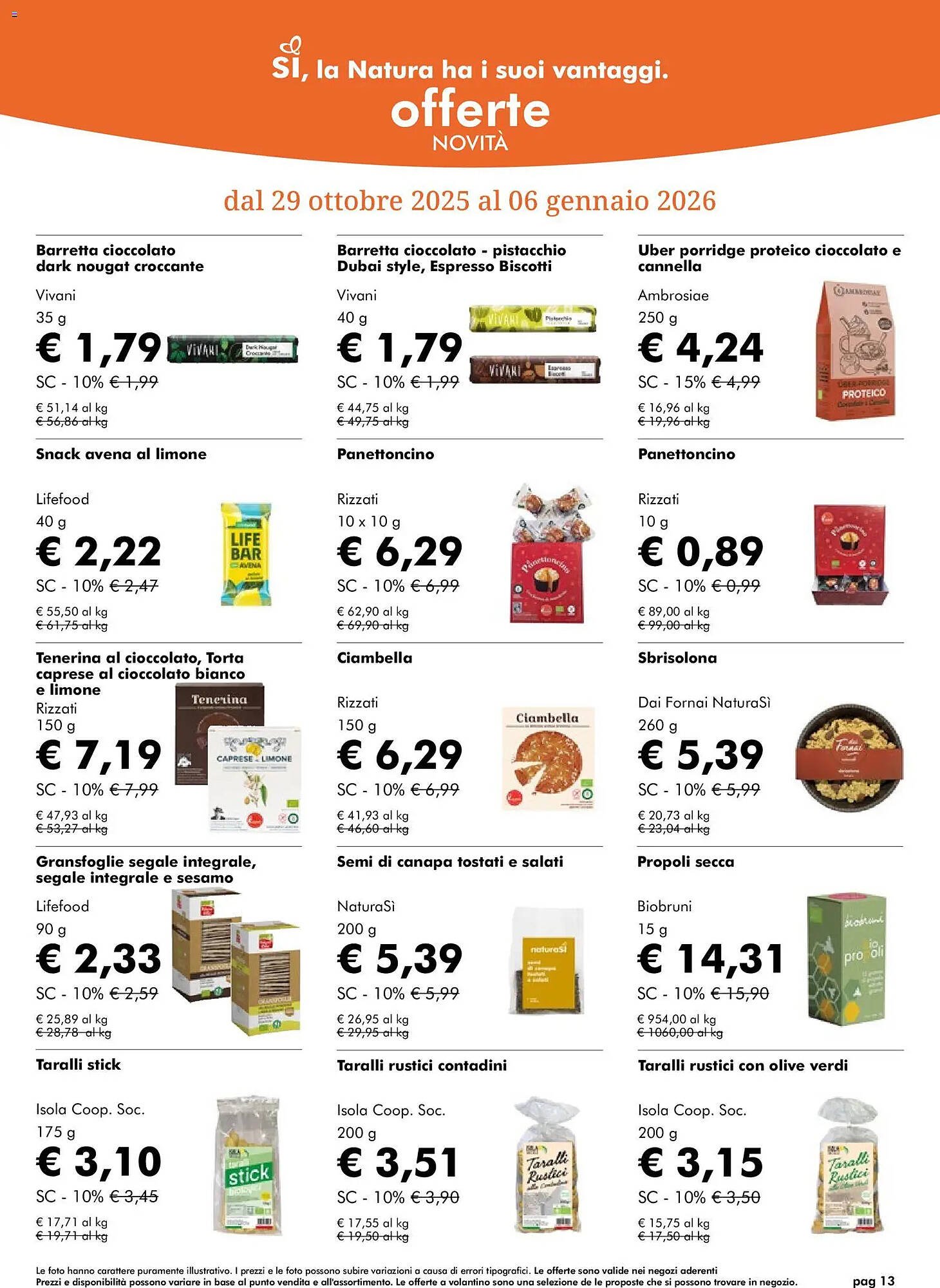 Volantino NaturaSì (2025-12-03 - 2026-01-06)