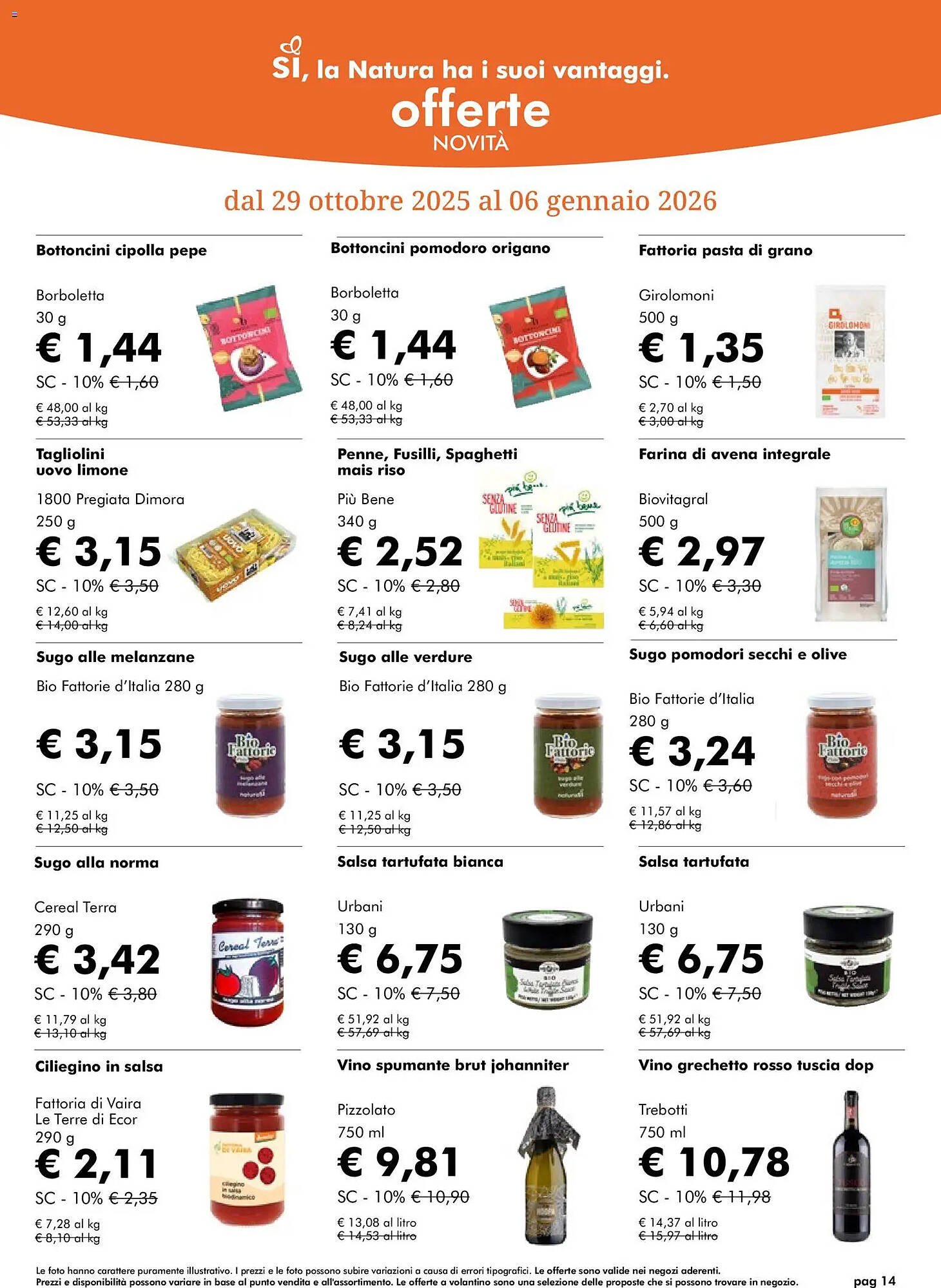 Volantino NaturaSì (2025-12-03 - 2026-01-06)