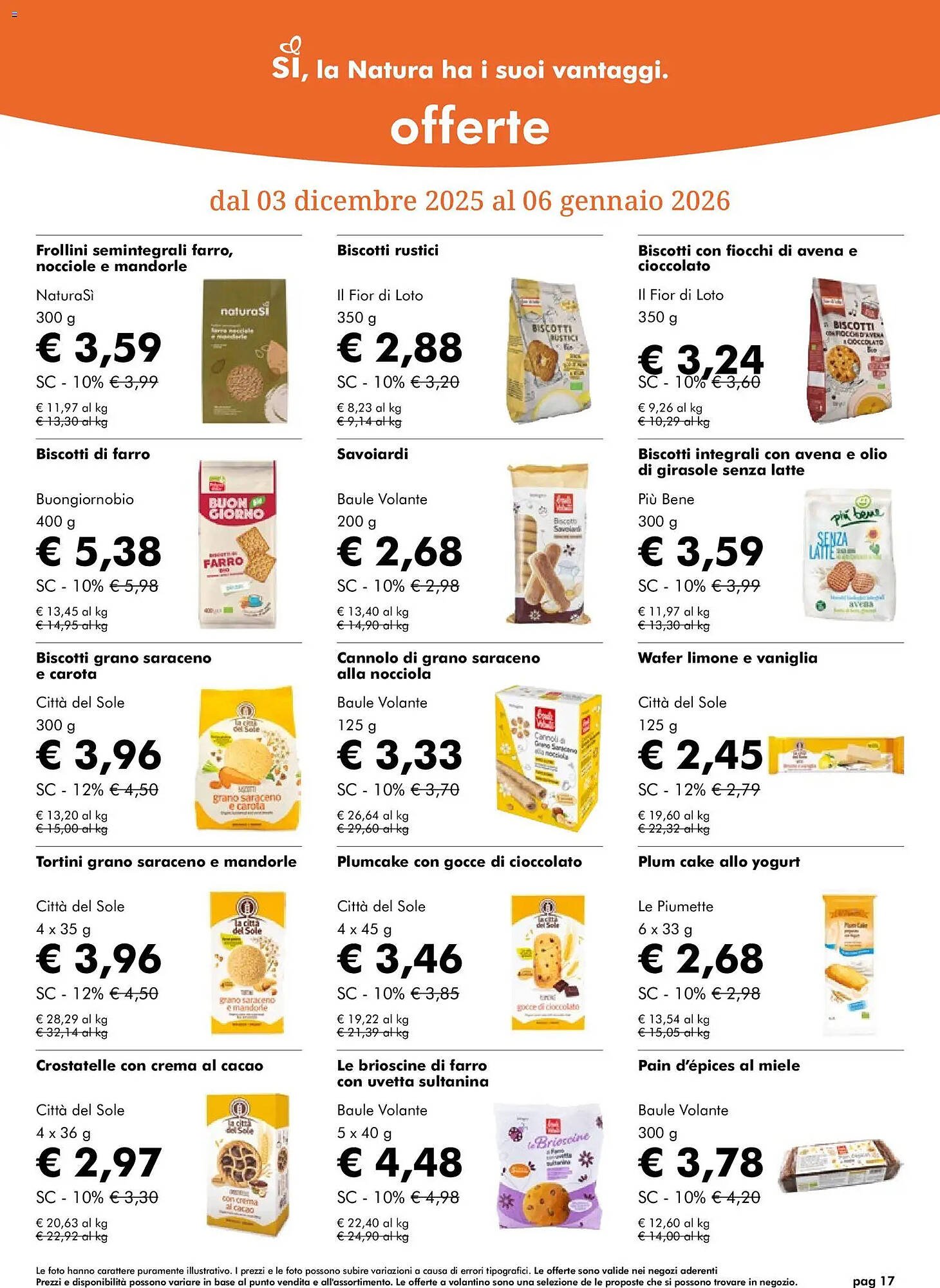 Volantino NaturaSì (2025-12-03 - 2026-01-06)