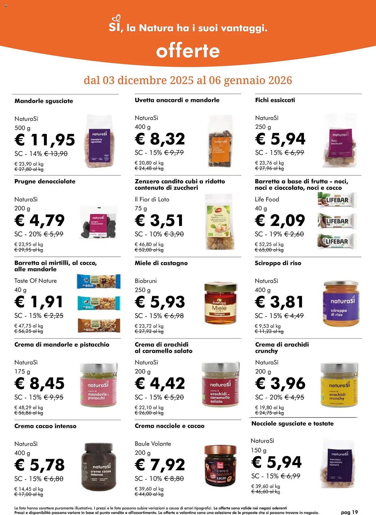 Volantino NaturaSì (2025-12-03 - 2026-01-06)