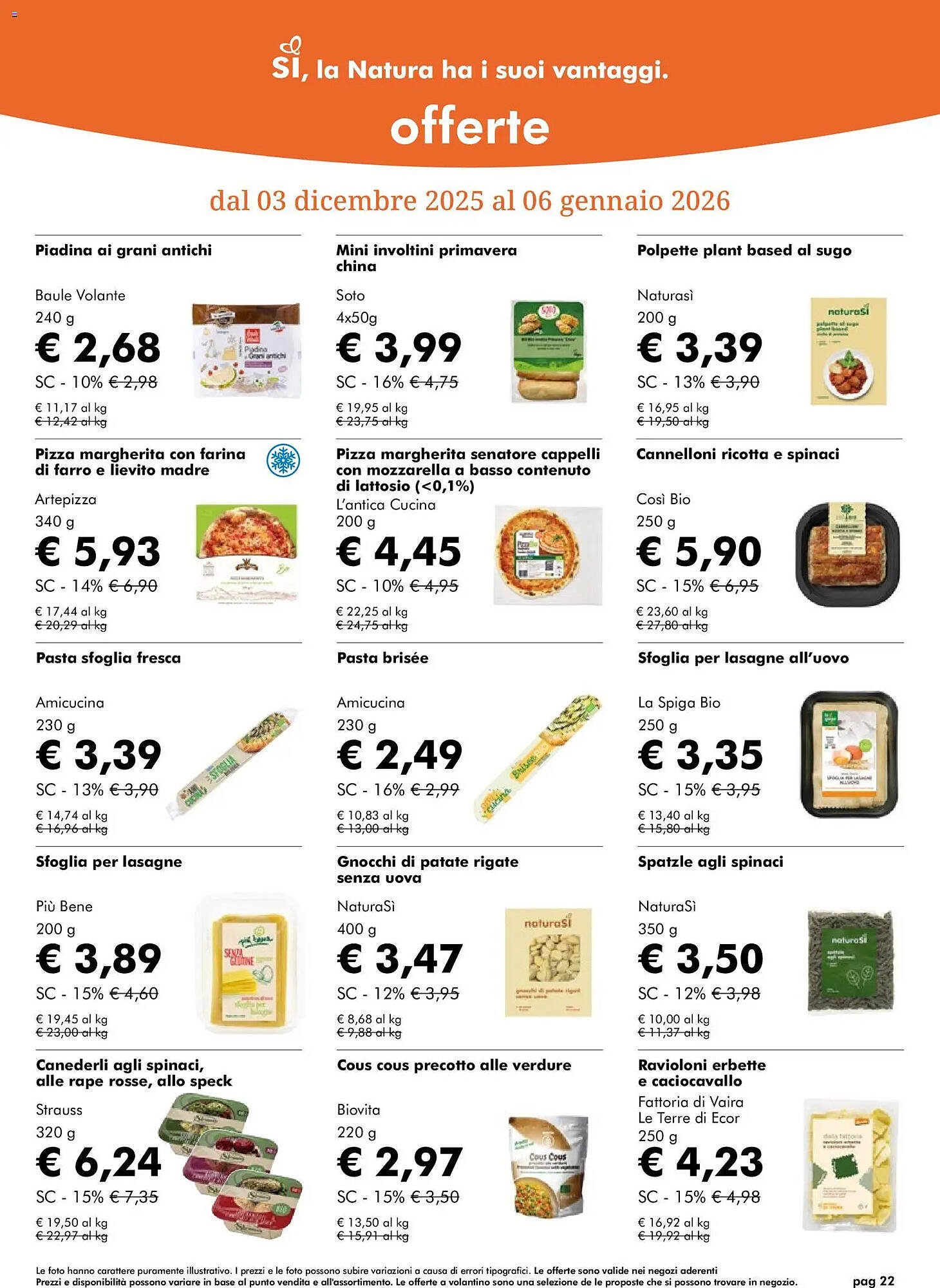 Volantino NaturaSì (2025-12-03 - 2026-01-06)