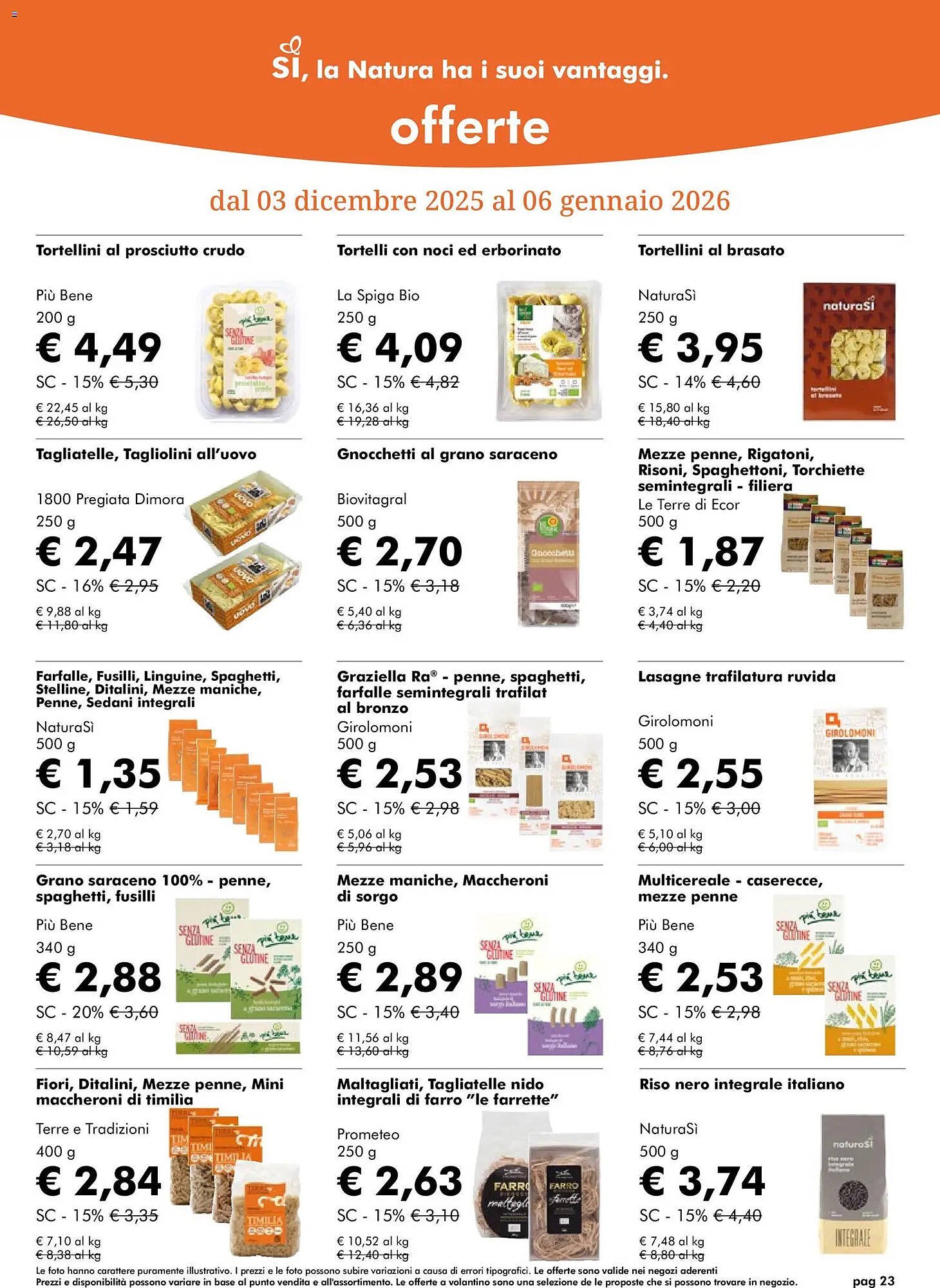 Volantino NaturaSì (2025-12-03 - 2026-01-06)