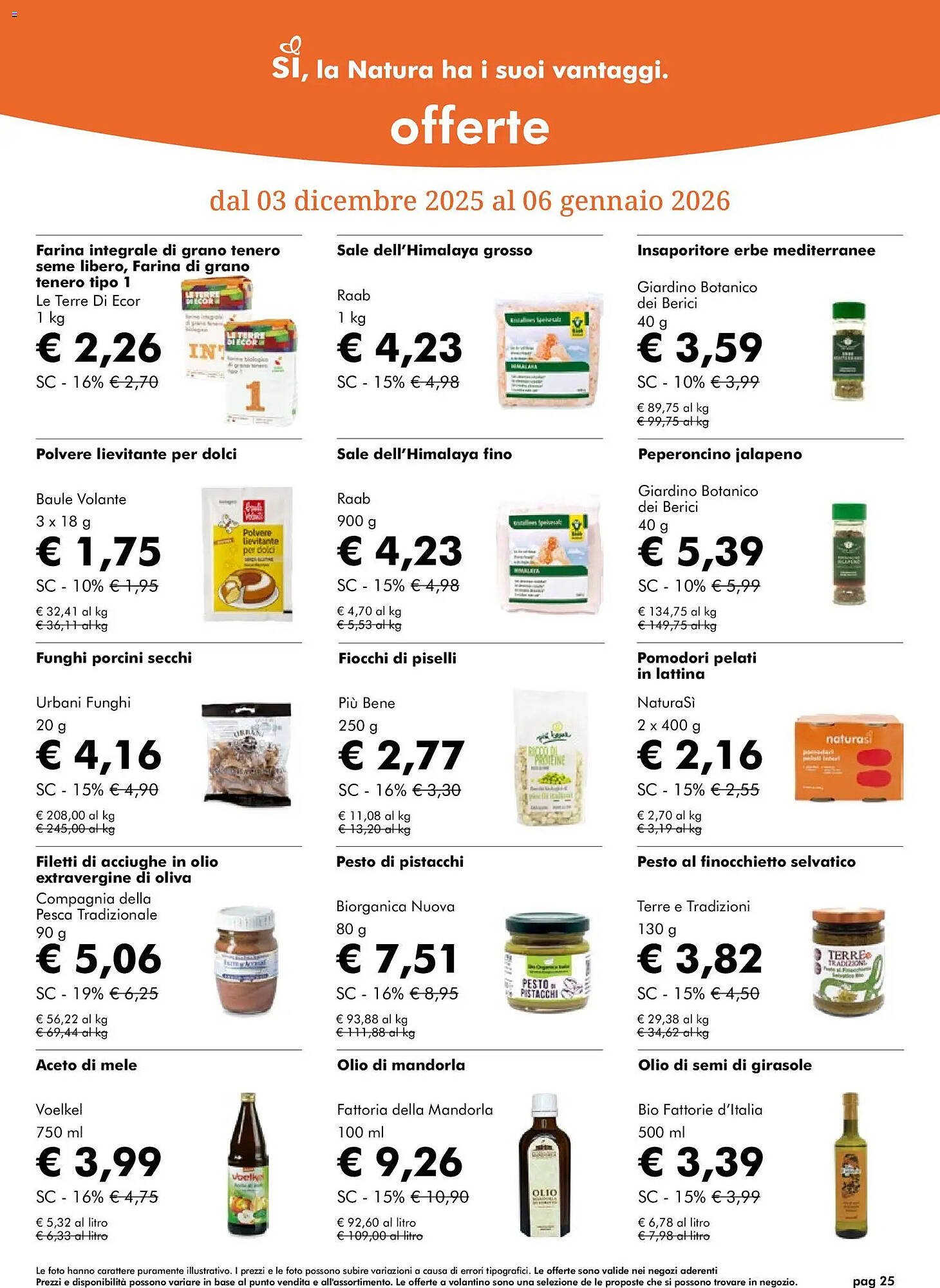 Volantino NaturaSì (2025-12-03 - 2026-01-06)