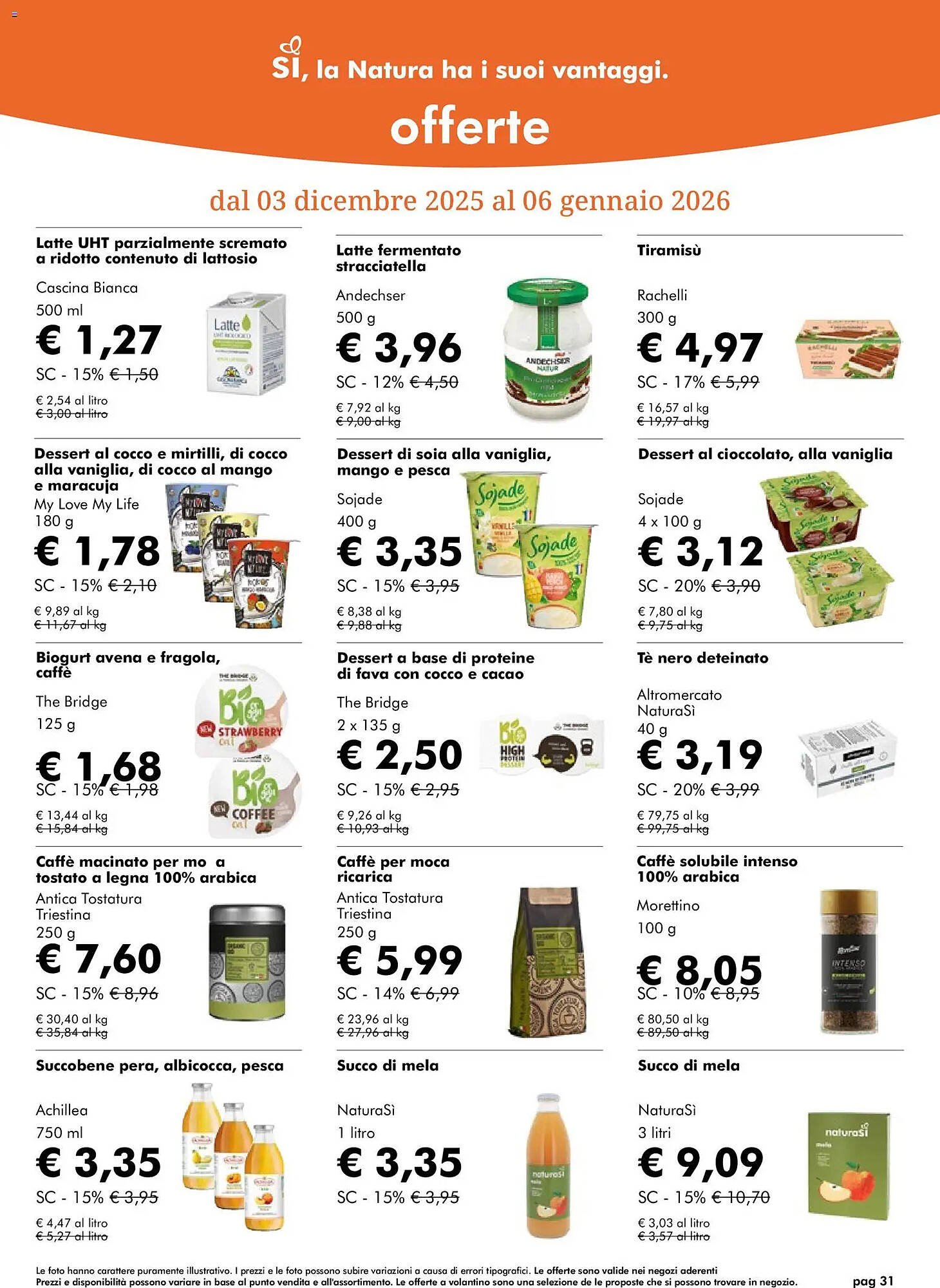 Volantino NaturaSì (2025-12-03 - 2026-01-06)