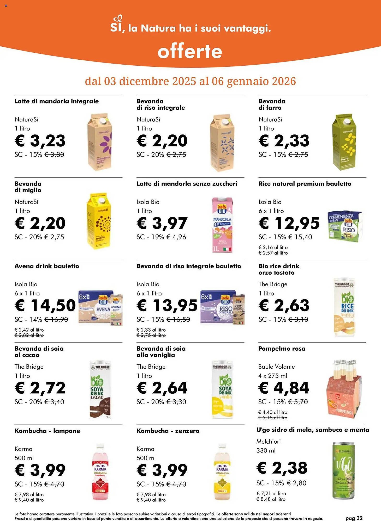 Volantino NaturaSì (2025-12-03 - 2026-01-06)