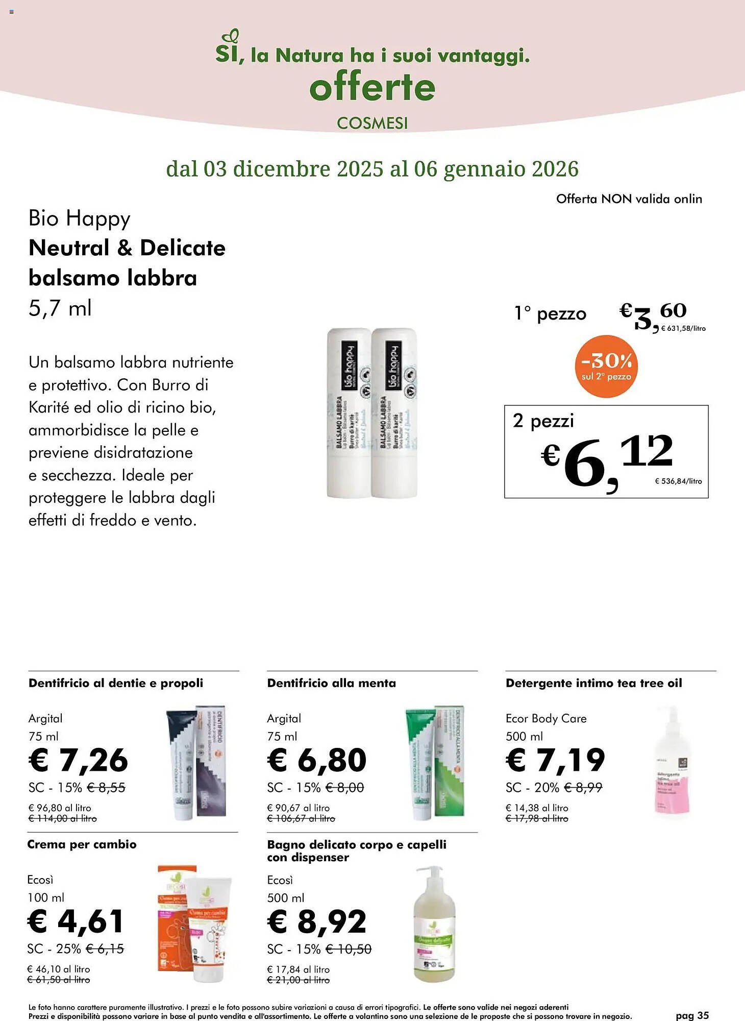 Volantino NaturaSì (2025-12-03 - 2026-01-06)