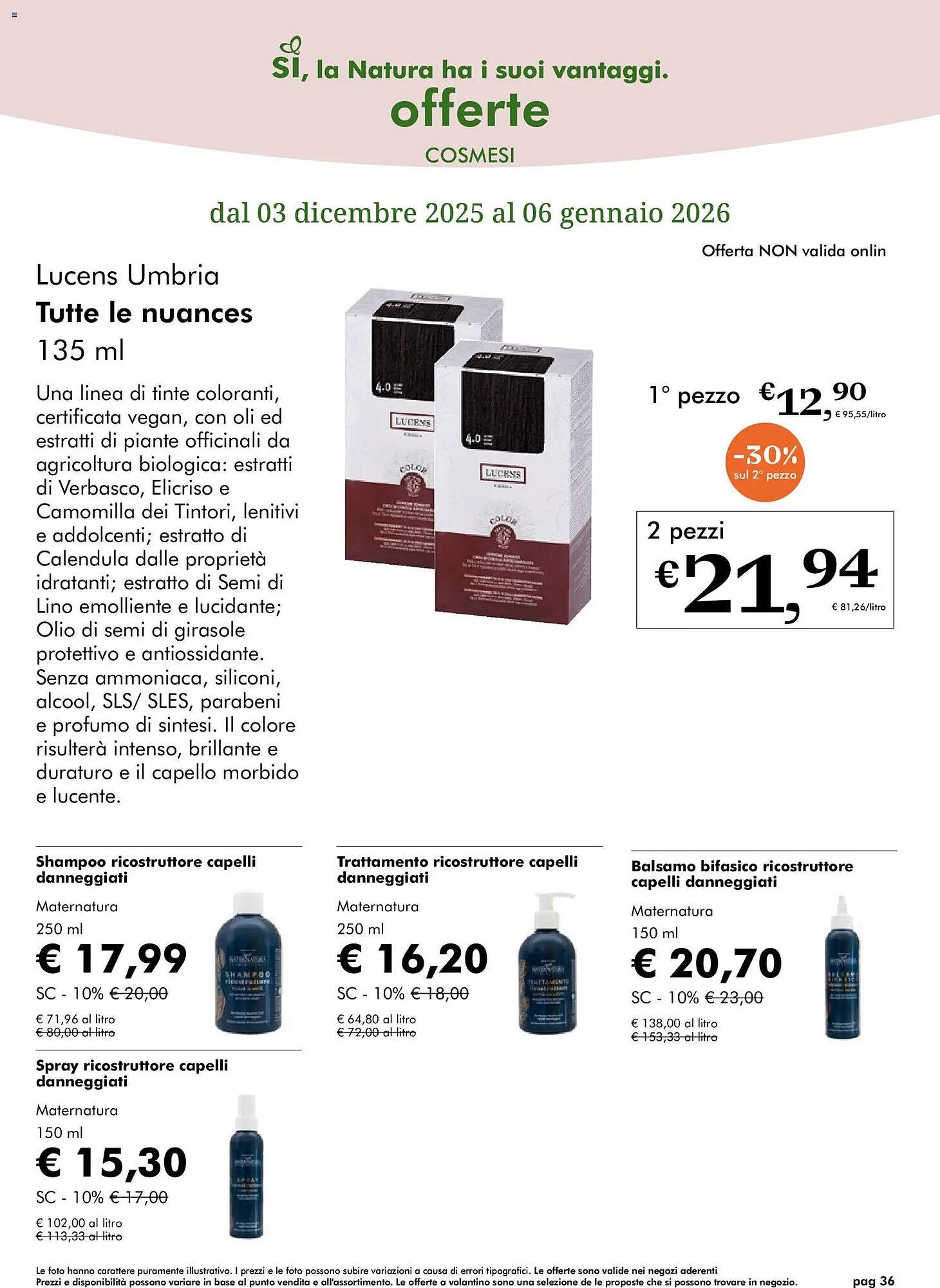 Volantino NaturaSì (2025-12-03 - 2026-01-06)