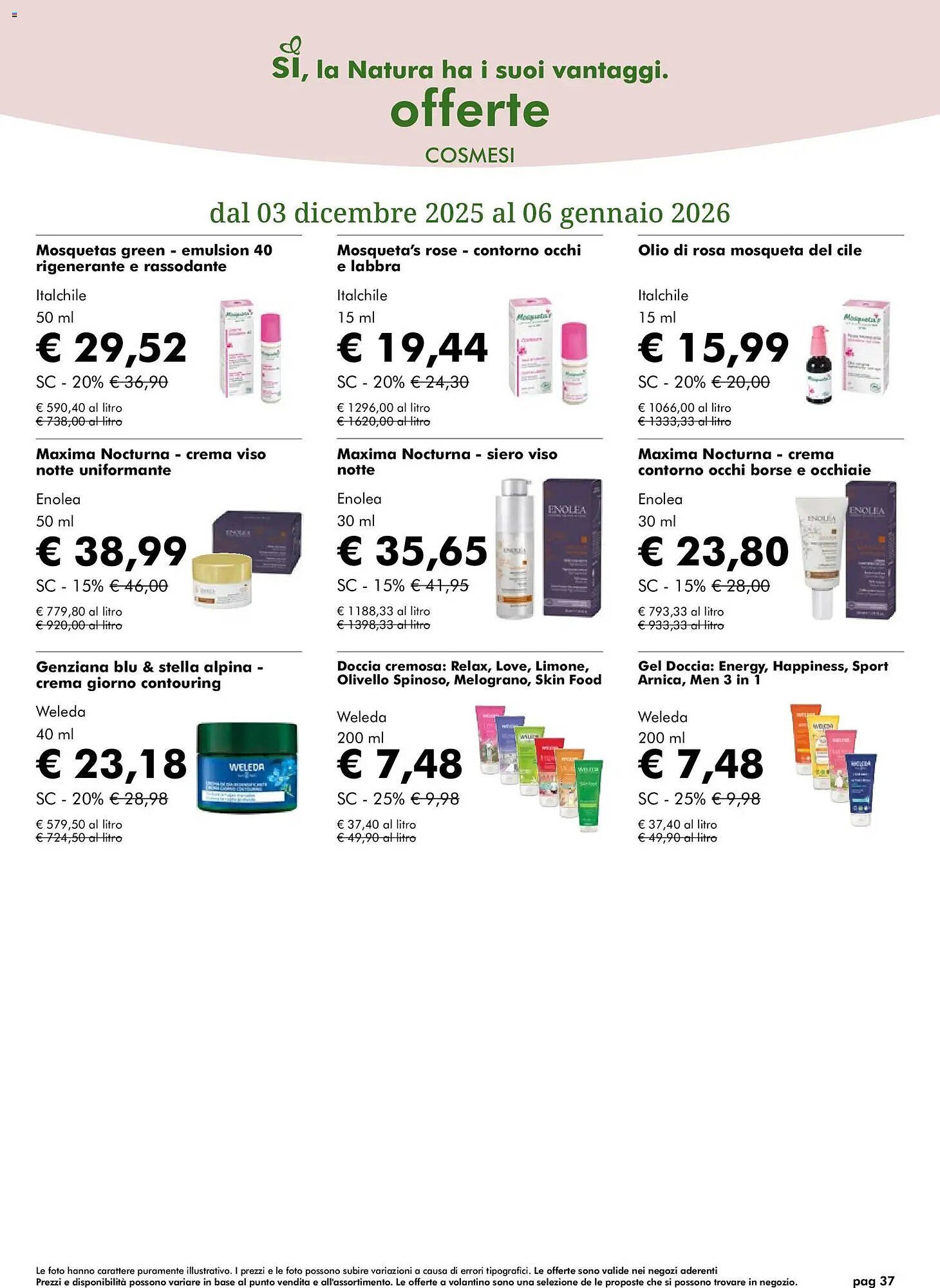 Volantino NaturaSì (2025-12-03 - 2026-01-06)