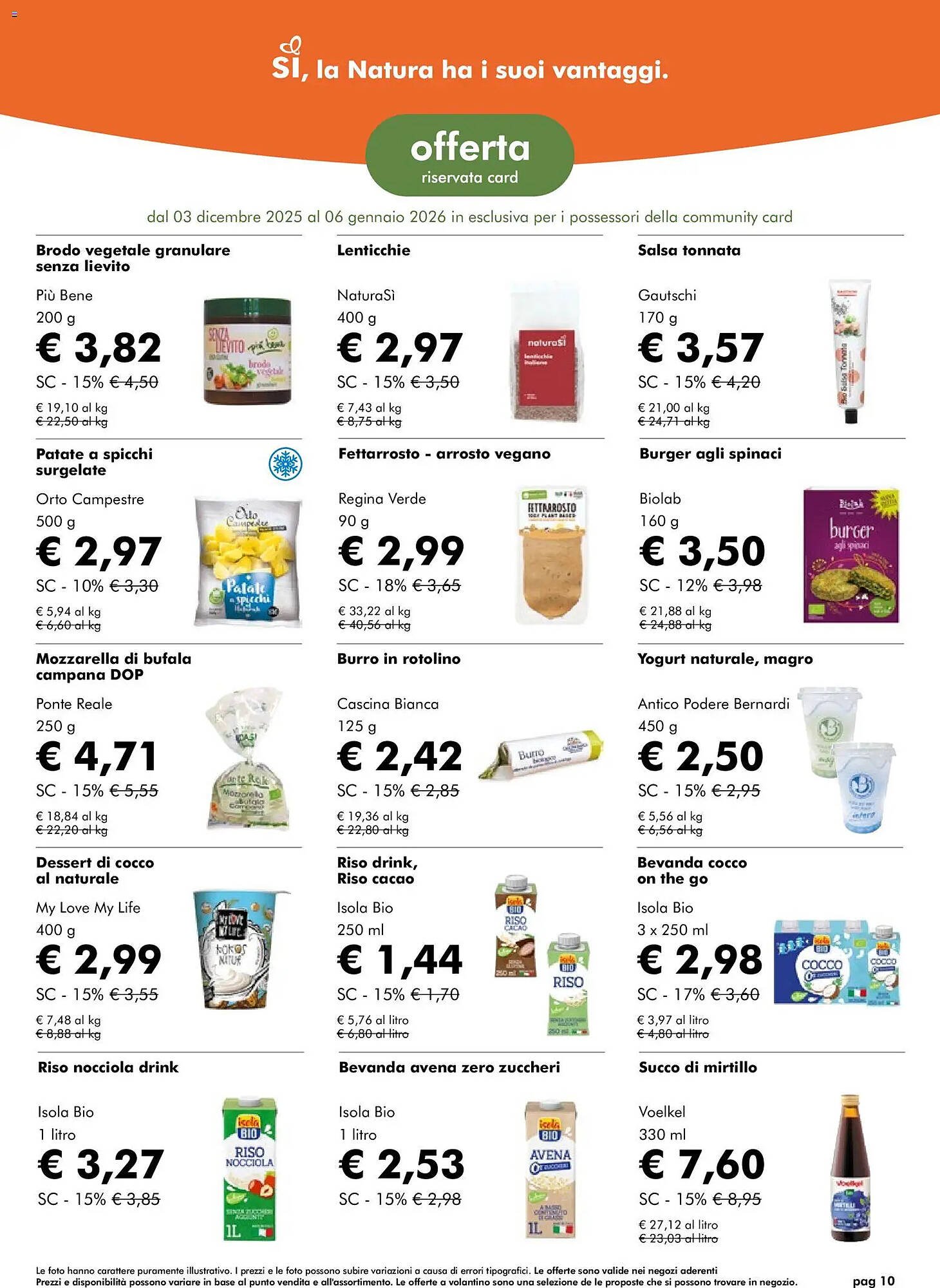 Volantino NaturaSì (2025-12-03 - 2026-01-06)
