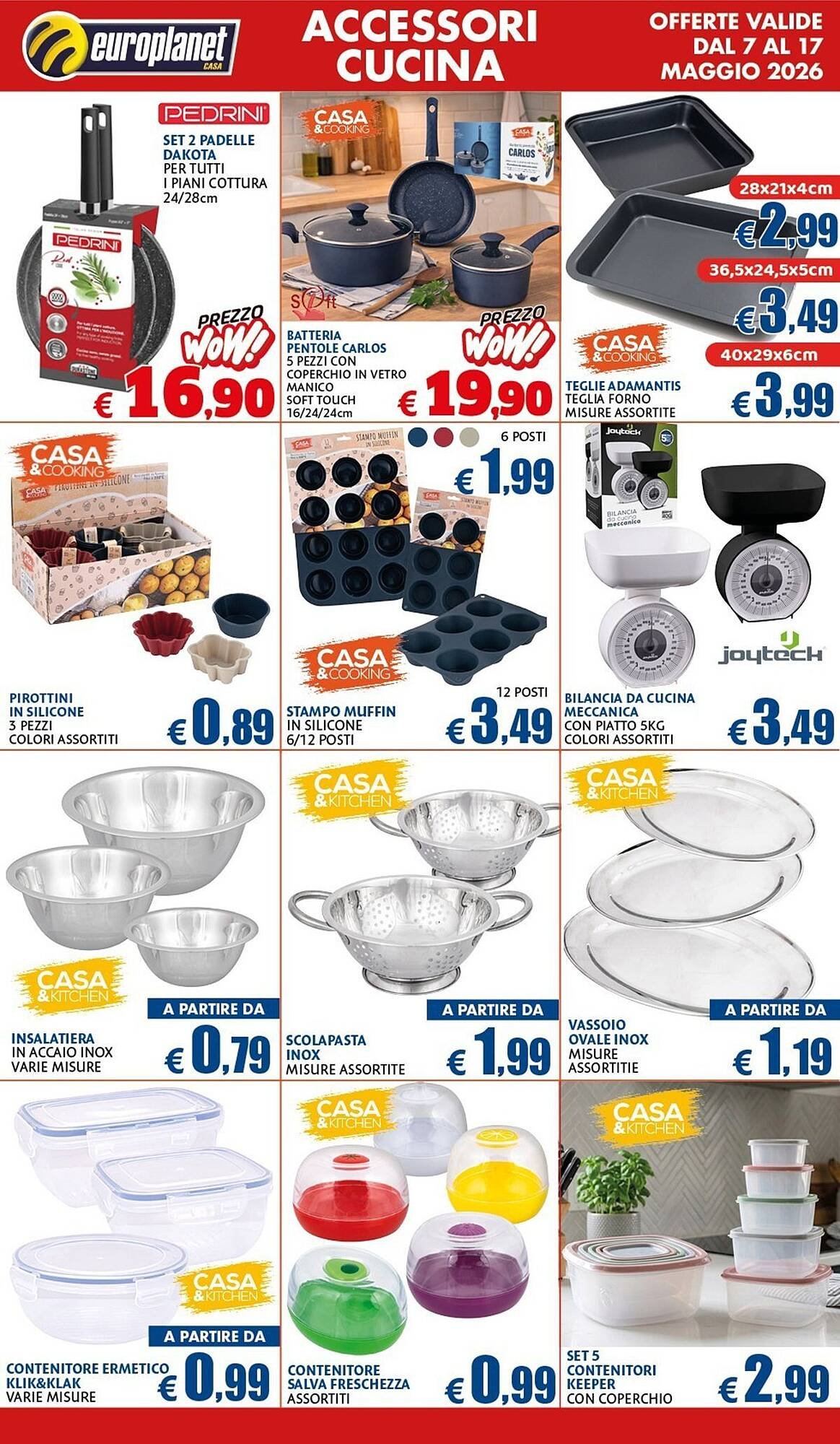 Volantino Europlanet Casa (2026-05-07 - 2026-05-17)