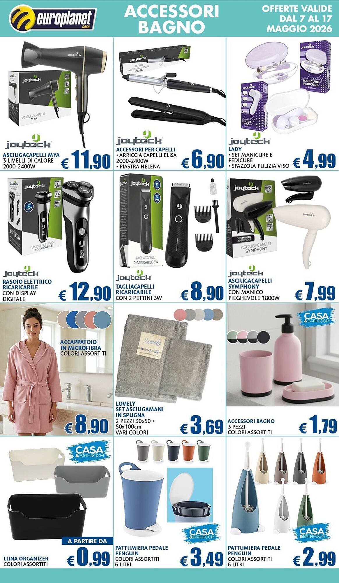 Volantino Europlanet Casa (2026-05-07 - 2026-05-17)