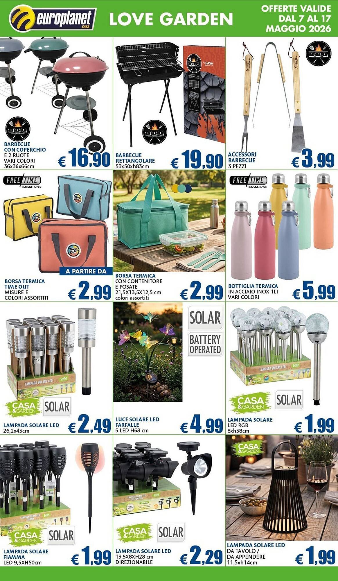 Volantino Europlanet Casa (2026-05-07 - 2026-05-17)