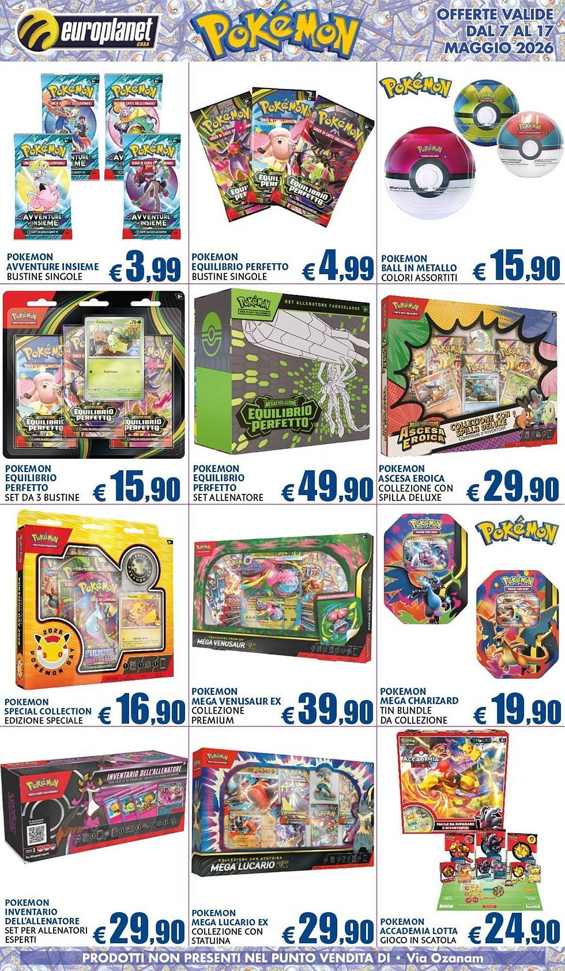 Volantino Europlanet Casa (2026-05-07 - 2026-05-17)
