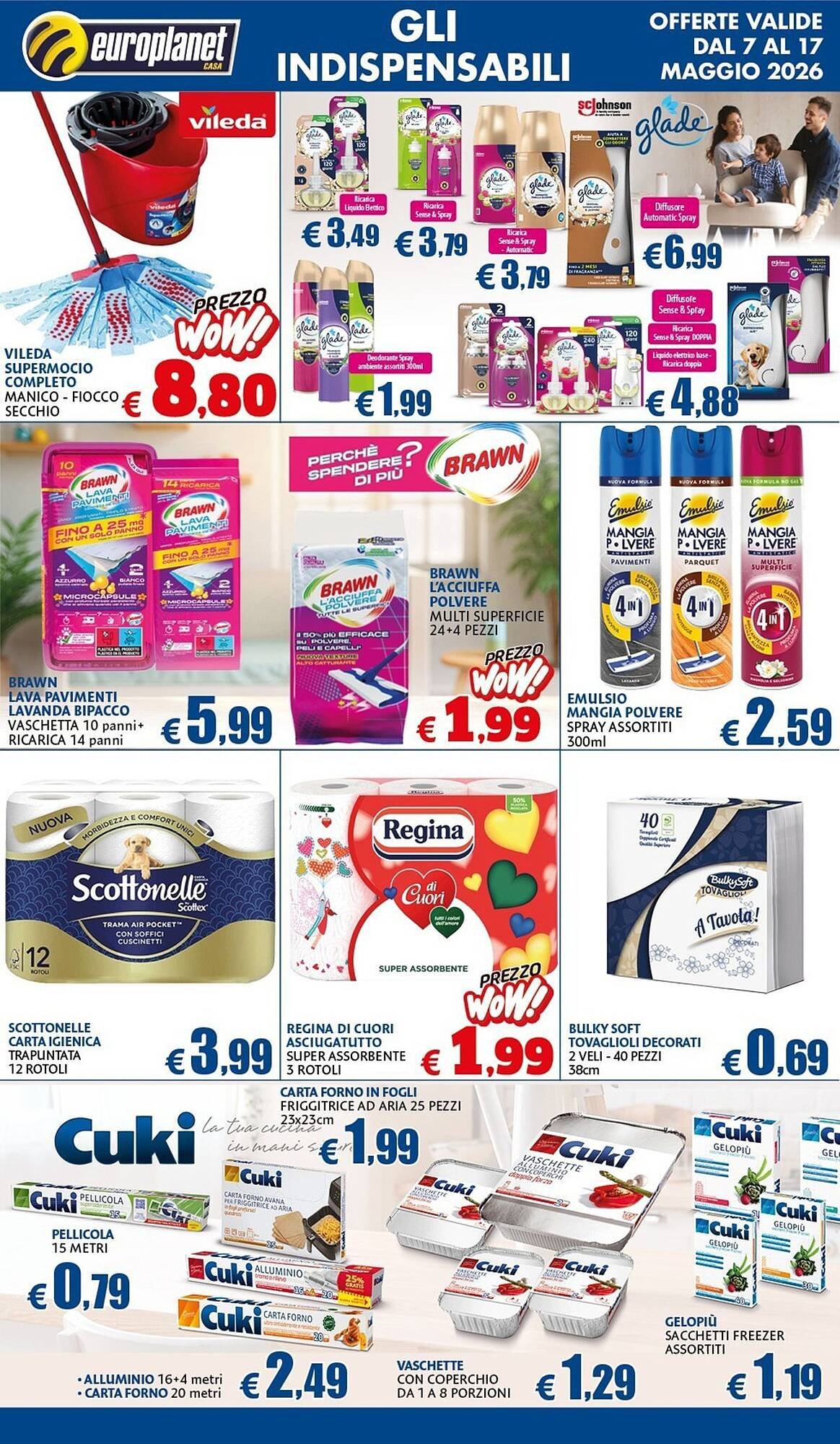 Volantino Europlanet Casa (2026-05-07 - 2026-05-17)