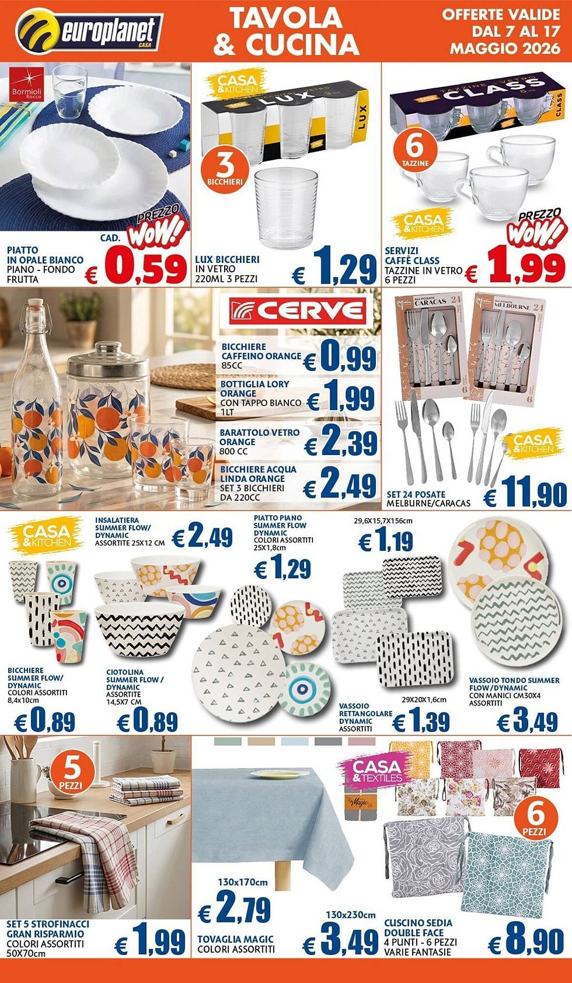 Volantino Europlanet Casa (2026-05-07 - 2026-05-17)