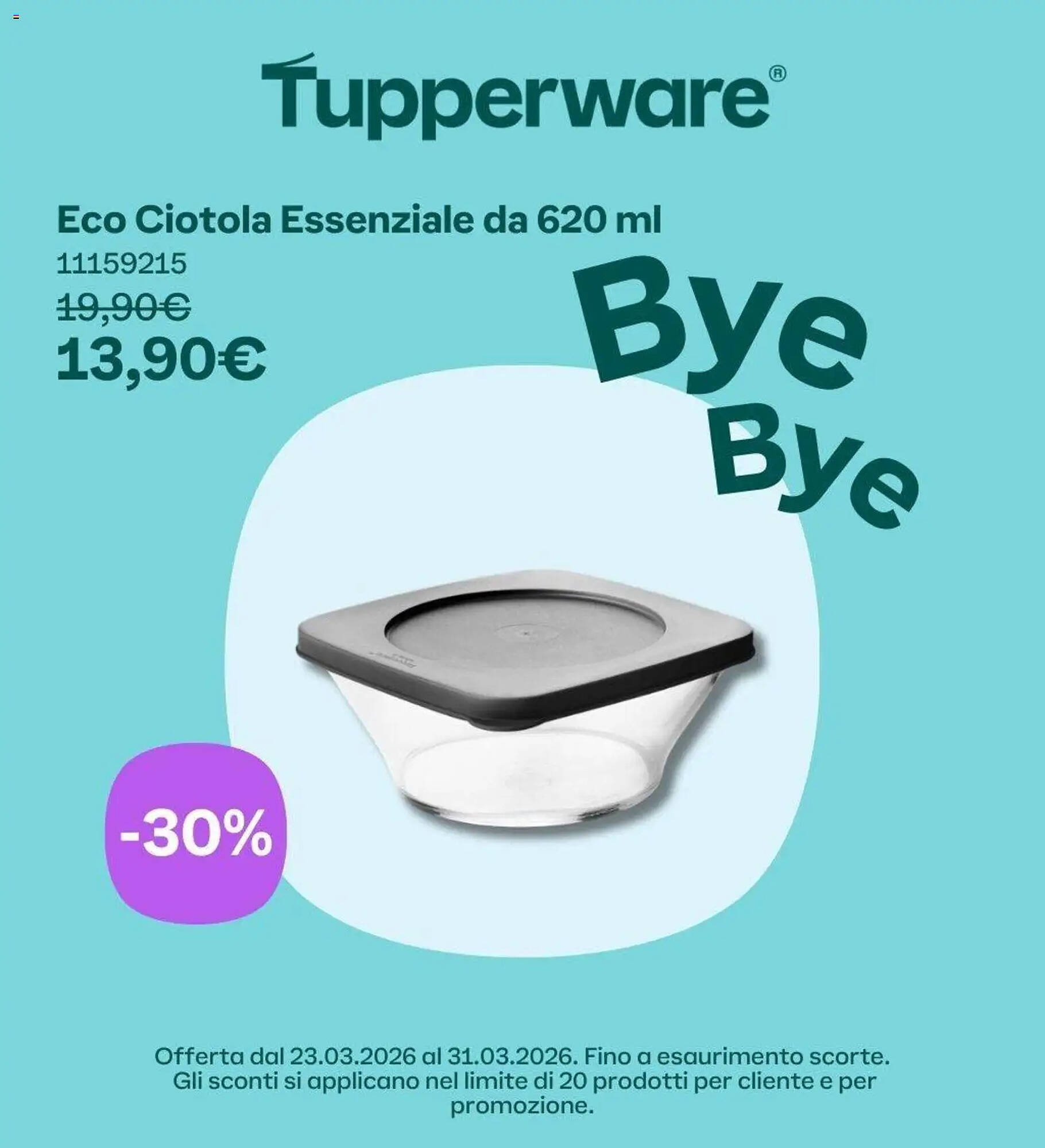 Volantino Tupperware (2026-03-30 - 2026-03-31)