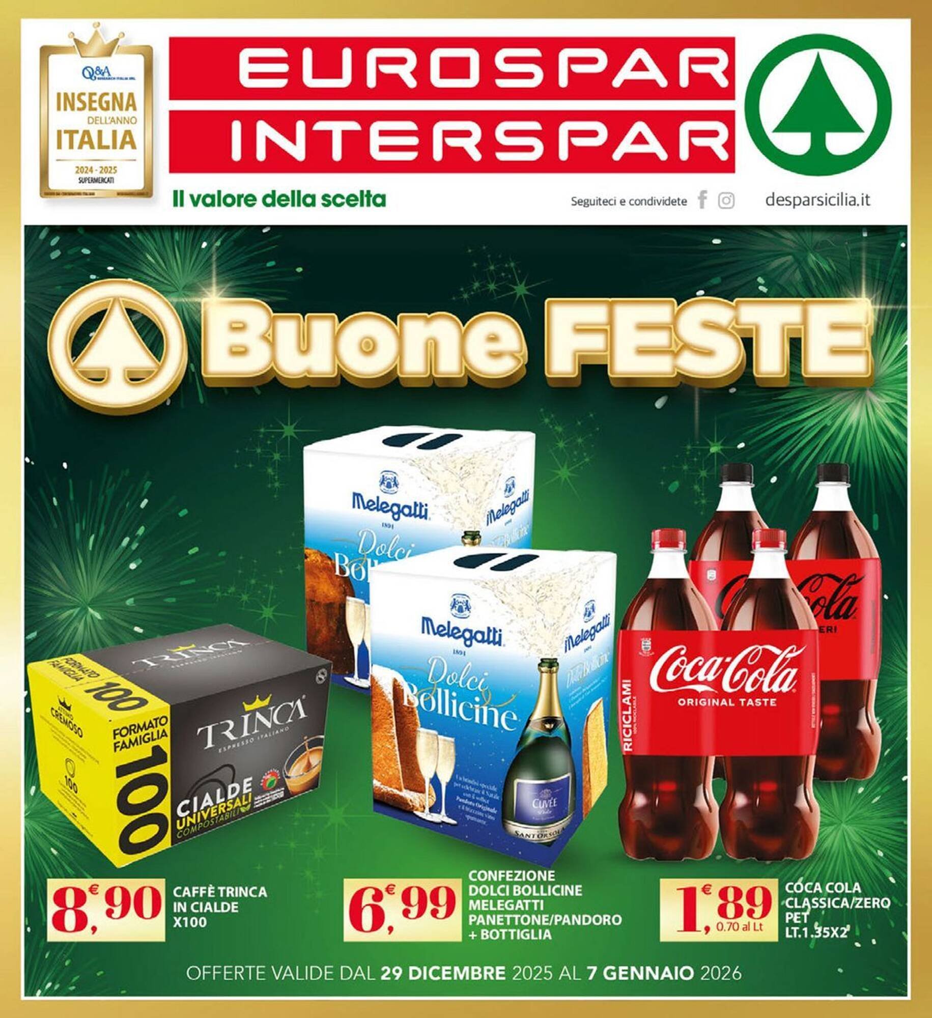 Volantino Eurospar (2025-12-29 - 2026-01-07)
