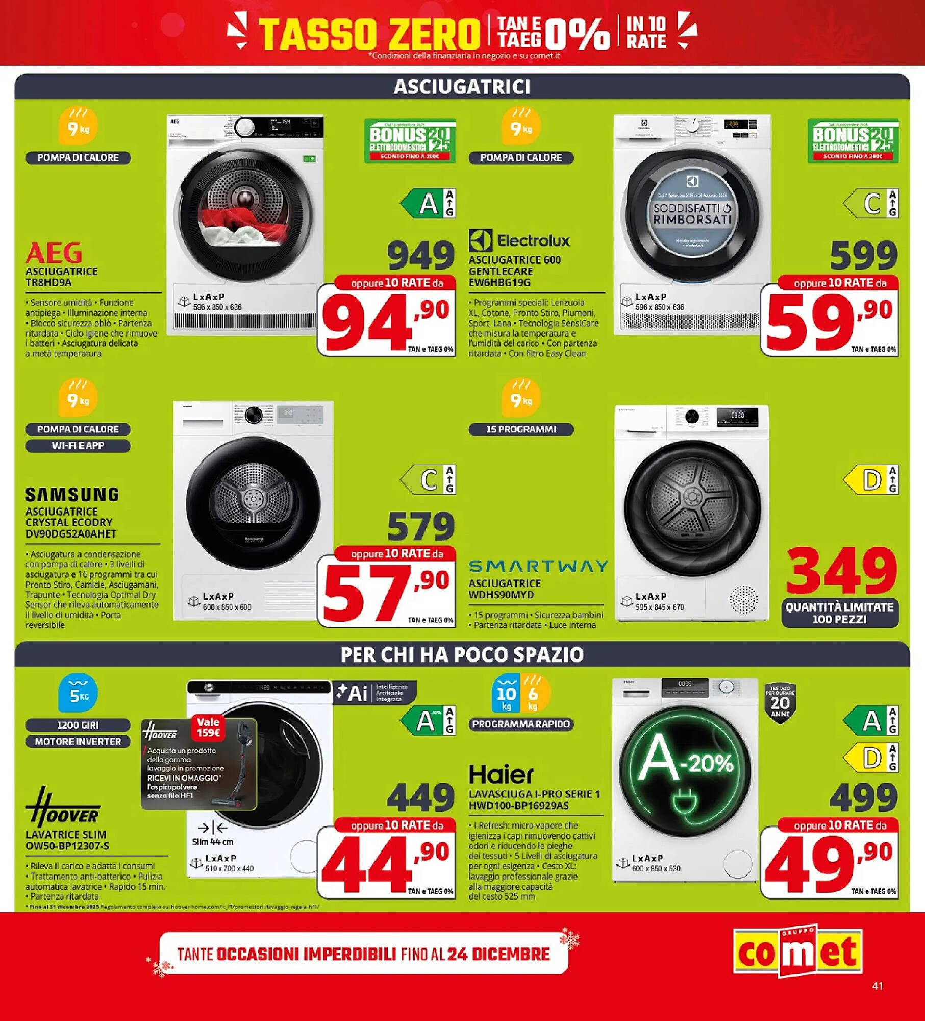 Volantino Comet (2025-12-21 - 2025-12-24)