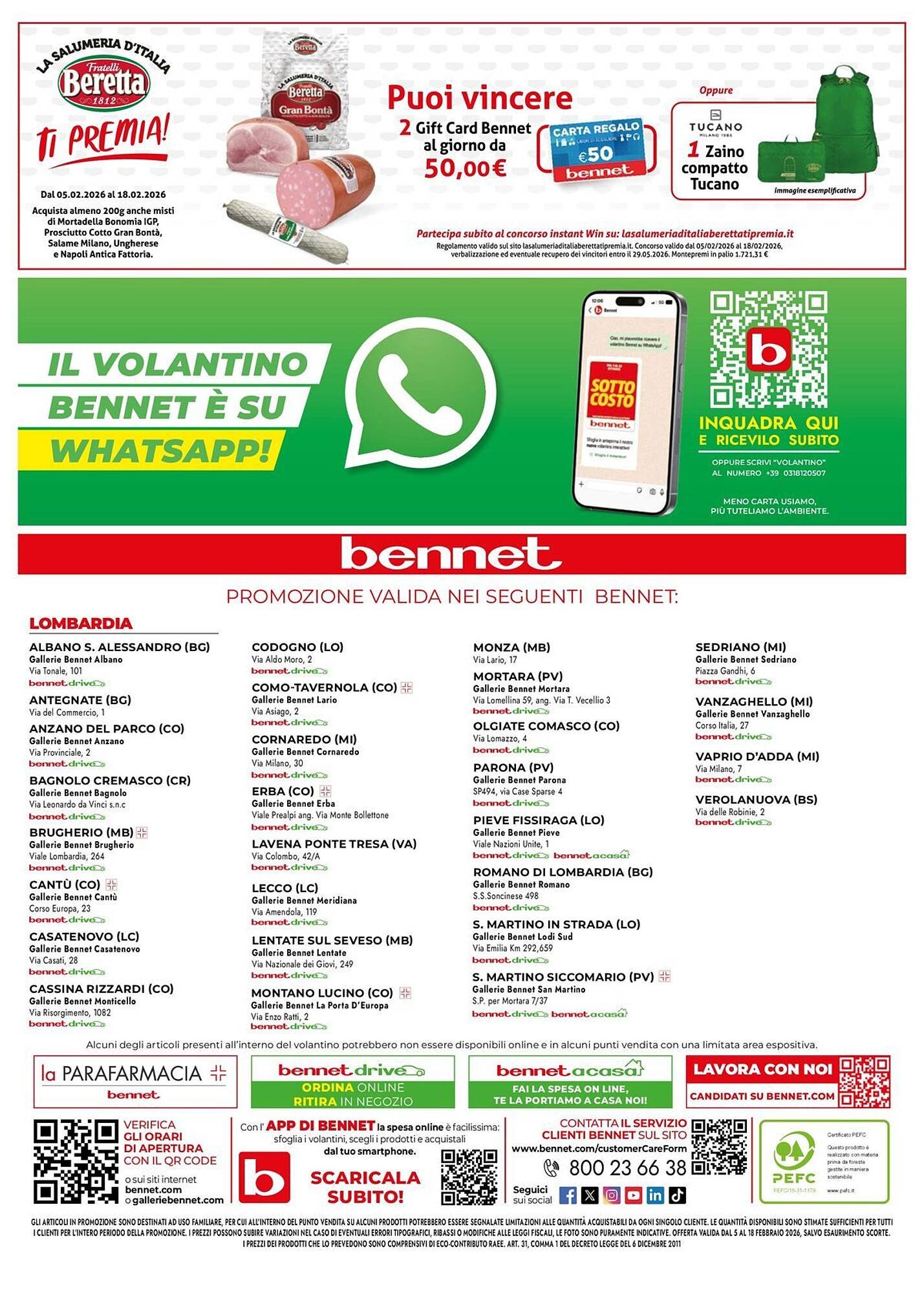 Volantino Bennet (2026-02-05 - 2026-02-18)