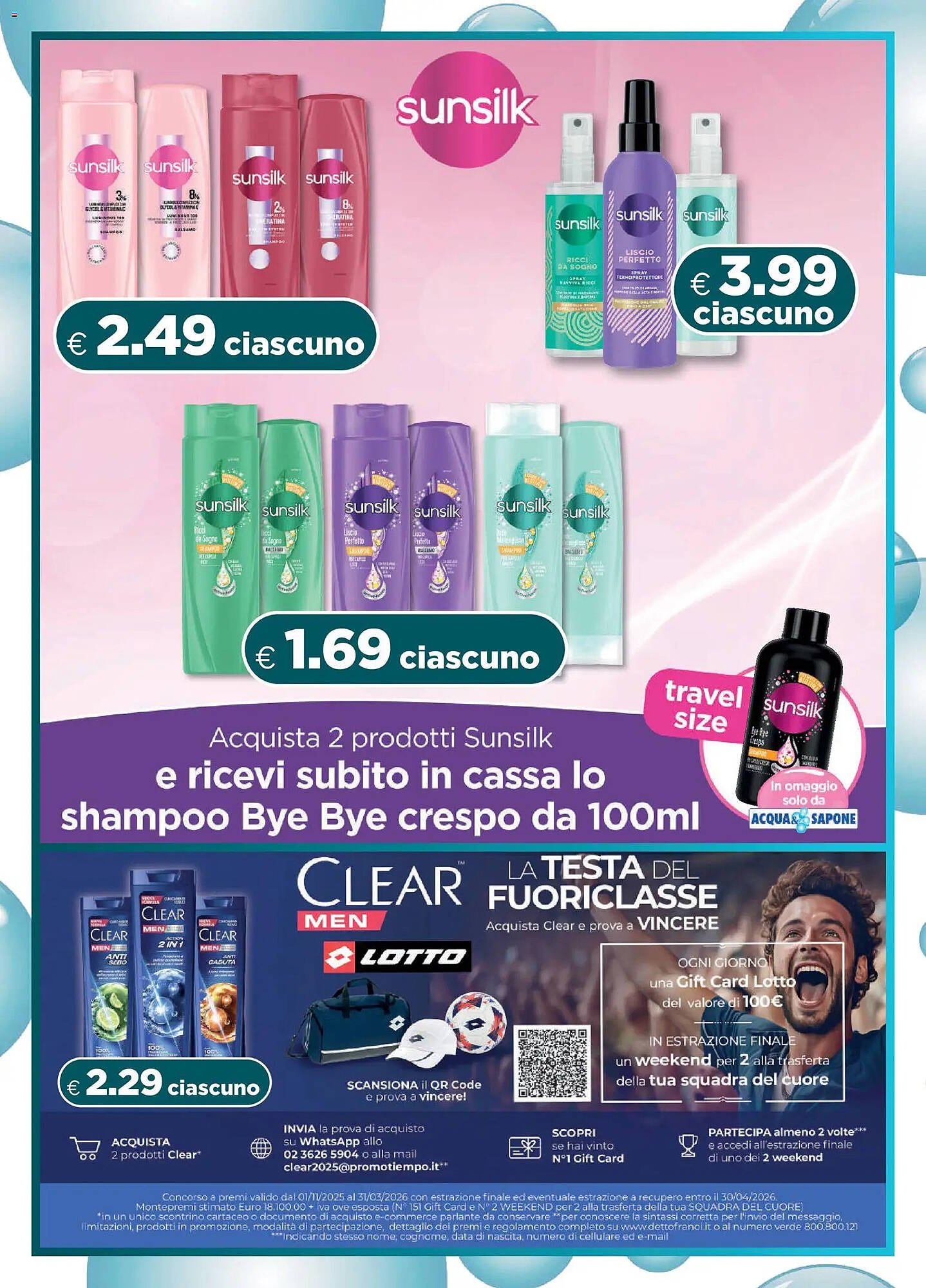 Volantino Acqua &amp; Sapone (2025-12-14 - 2026-01-02)