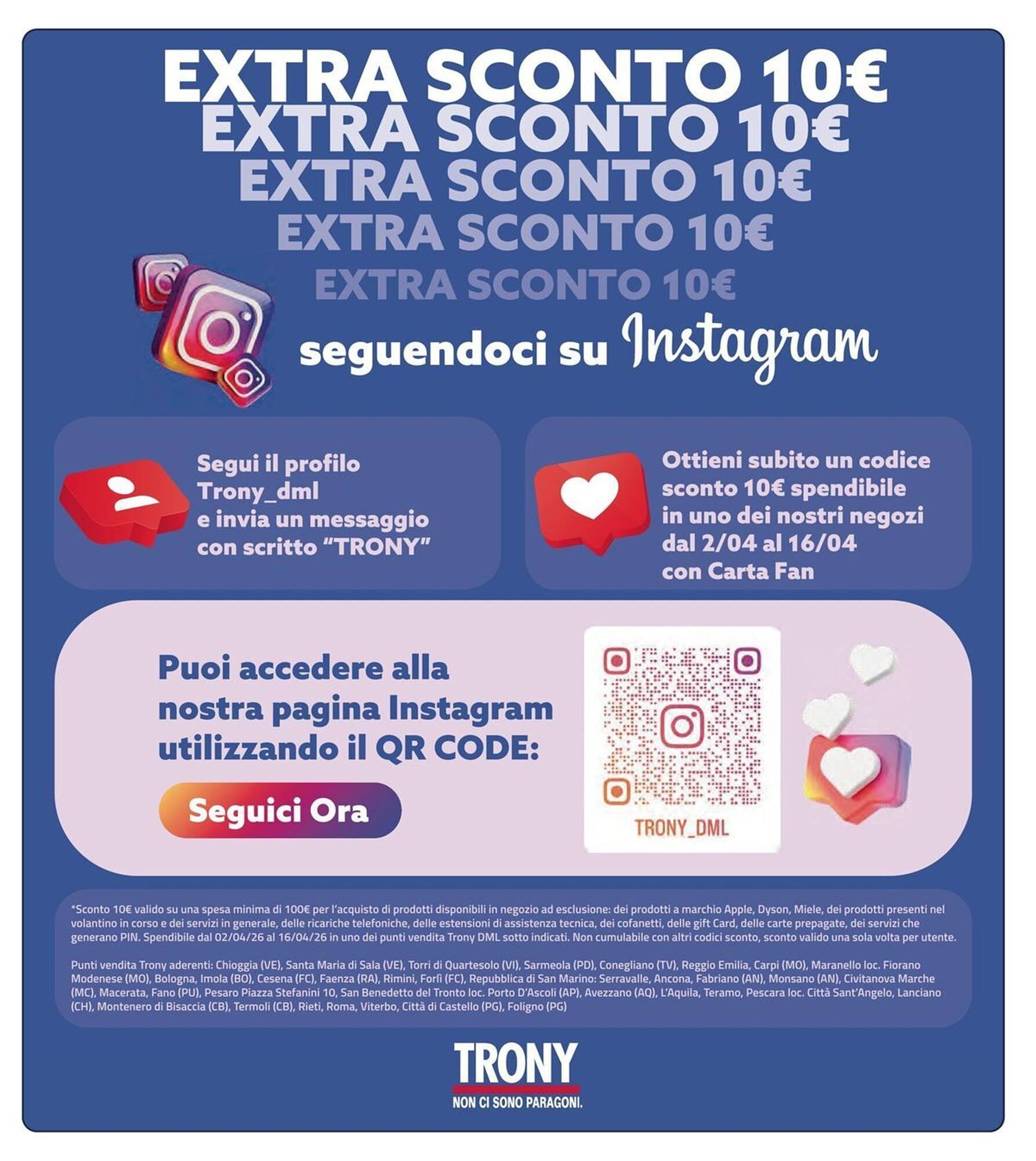 Volantino Trony (2026-04-02 - 2026-04-16)