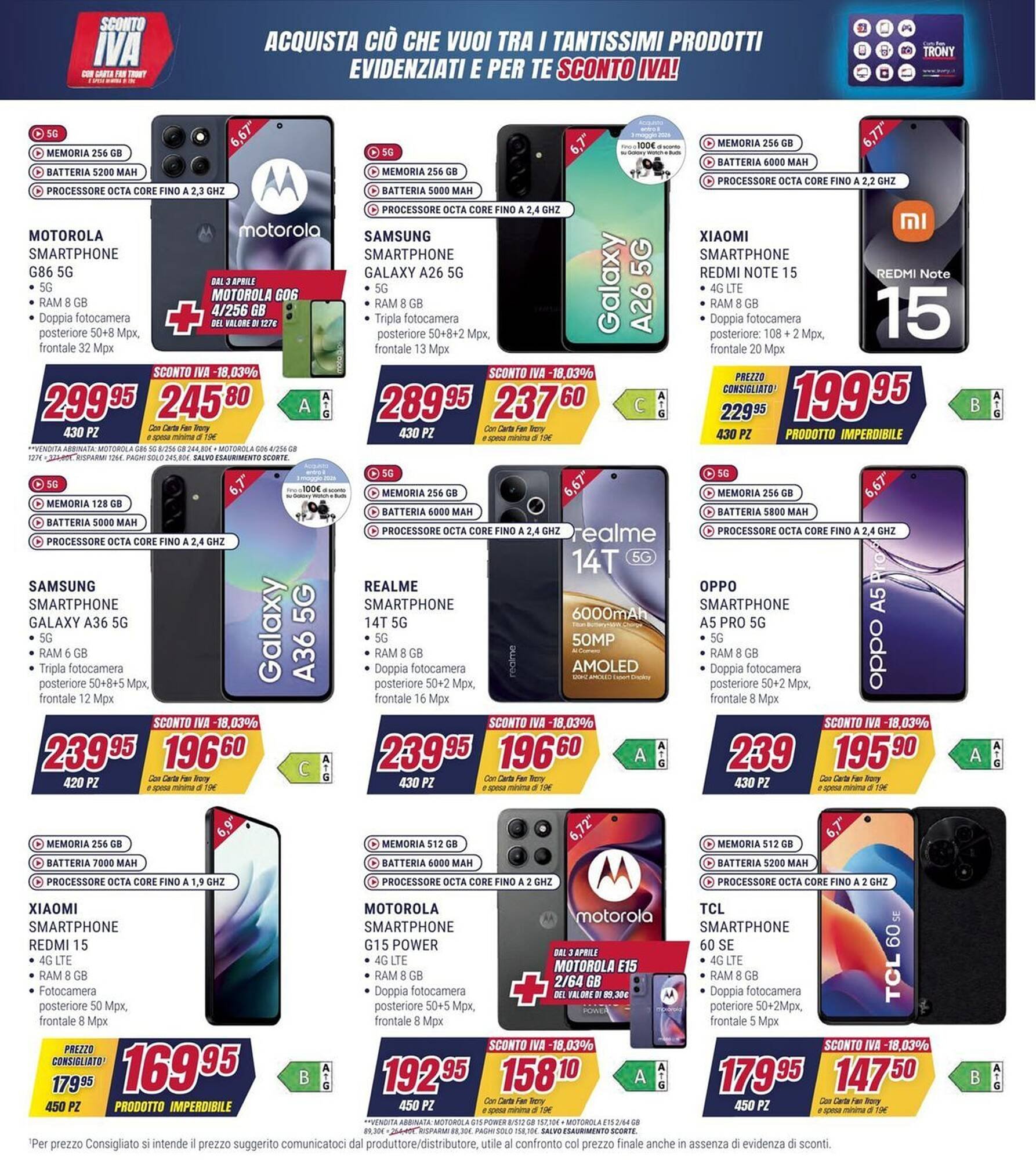 Volantino Trony (2026-04-02 - 2026-04-16)