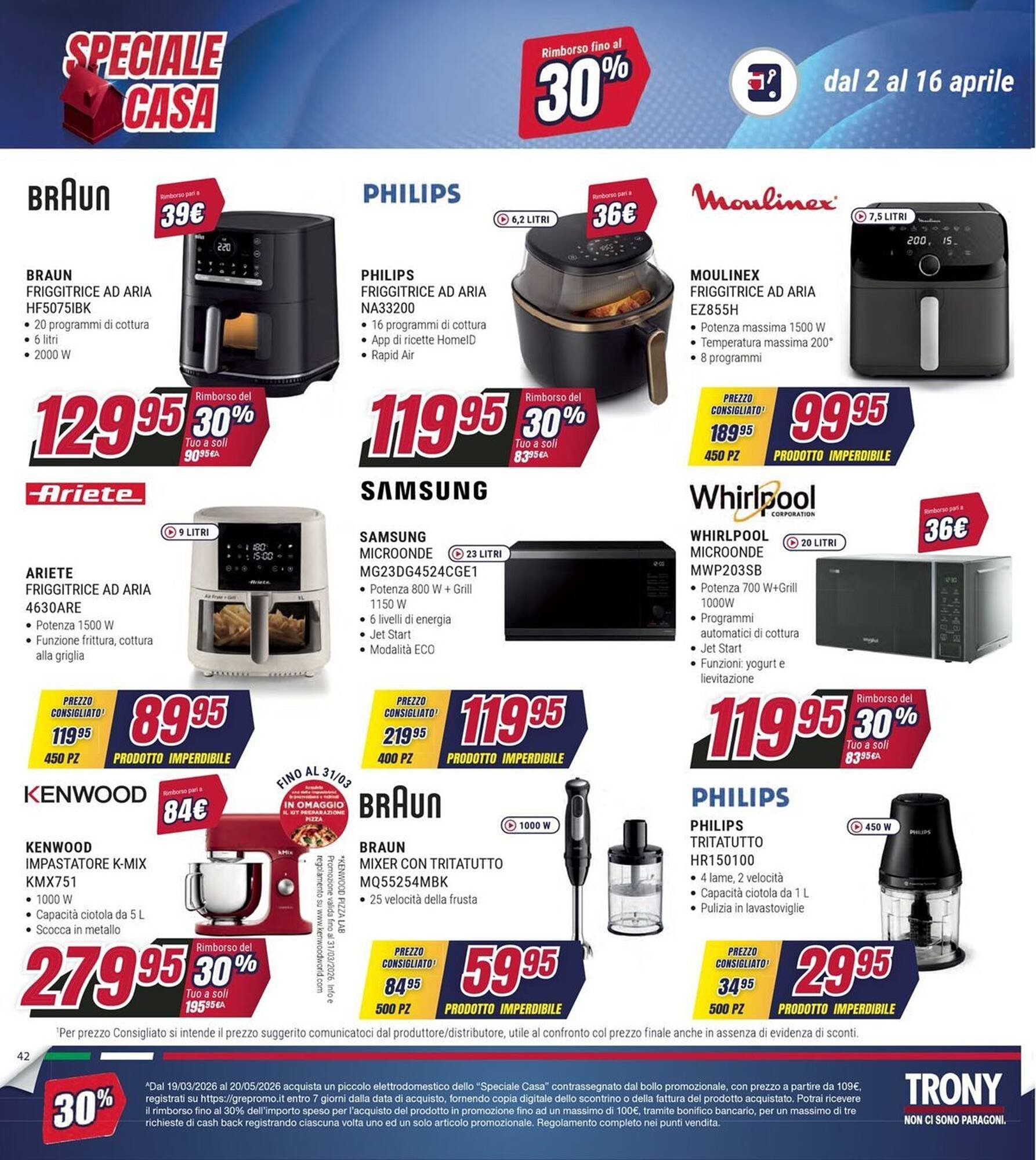 Volantino Trony (2026-04-02 - 2026-04-16)