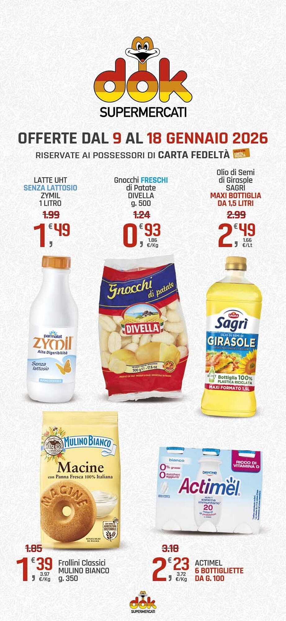 Volantino Supermercati Dok (2026-01-09 - 2026-01-18)