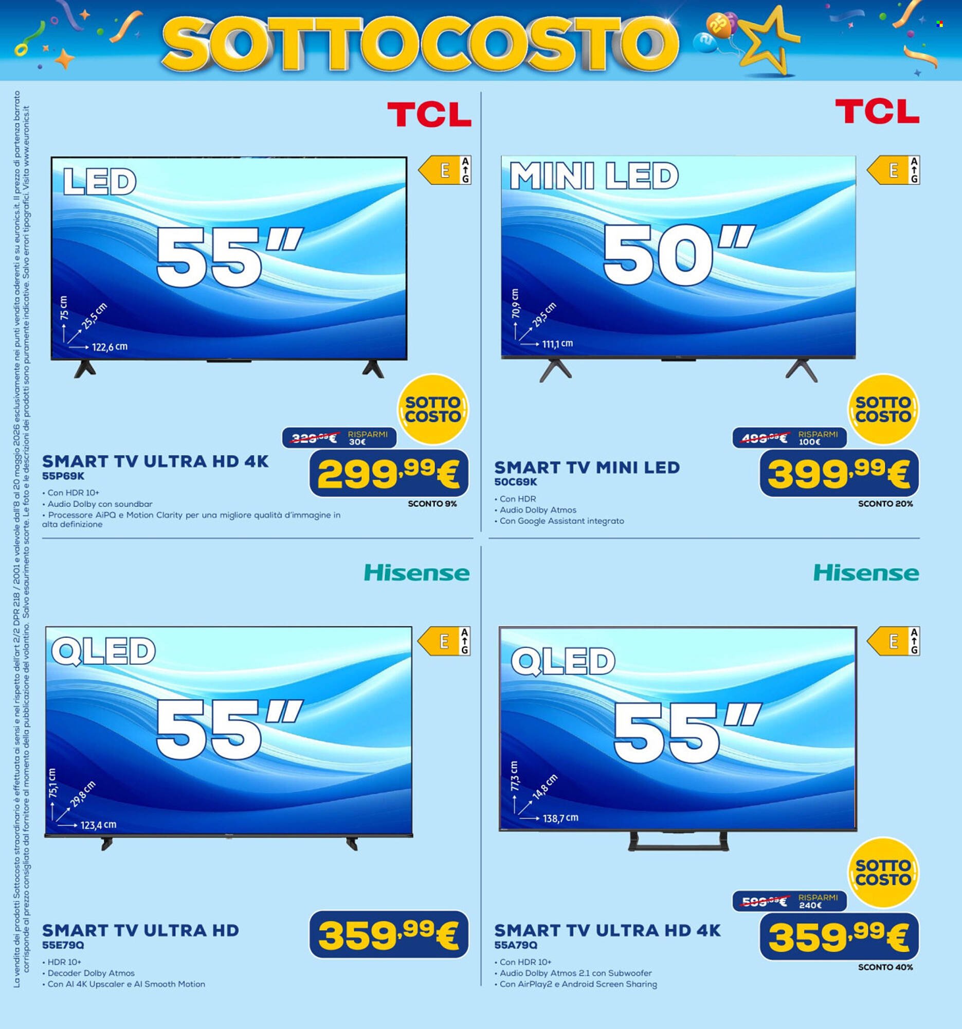 Volantino Euronics (2026-05-08 - 2026-05-20)
