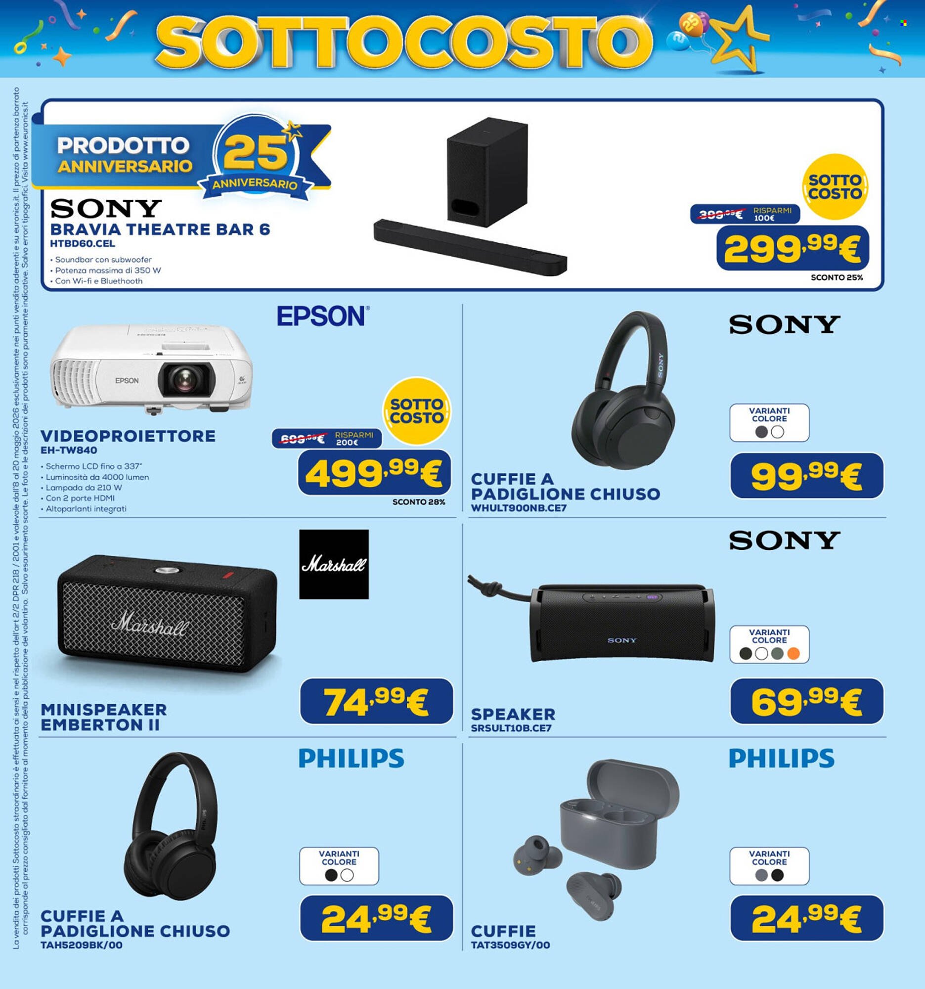 Volantino Euronics (2026-05-08 - 2026-05-20)