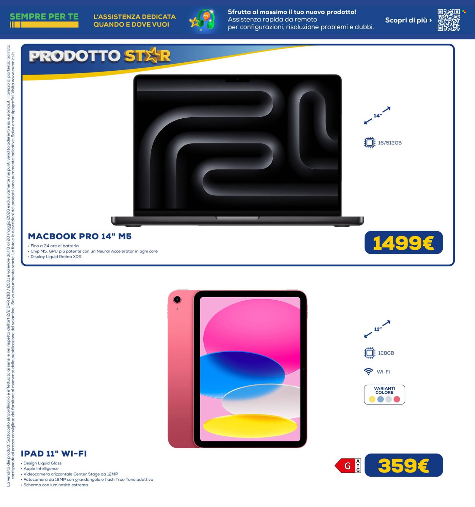 Volantino Euronics (2026-05-08 - 2026-05-20)