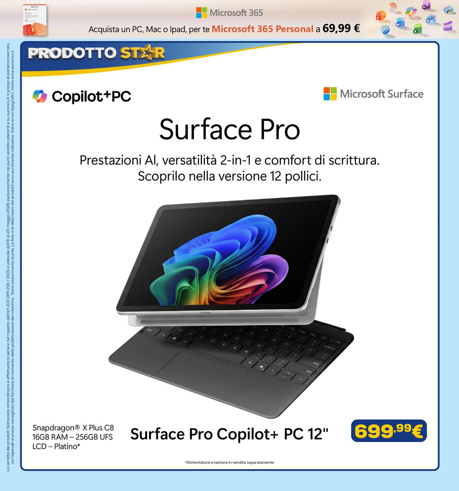 Volantino Euronics (2026-05-08 - 2026-05-20)