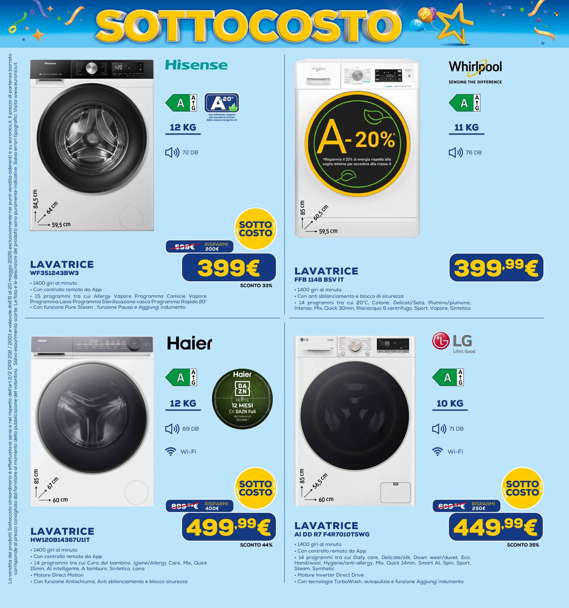 Volantino Euronics (2026-05-08 - 2026-05-20)