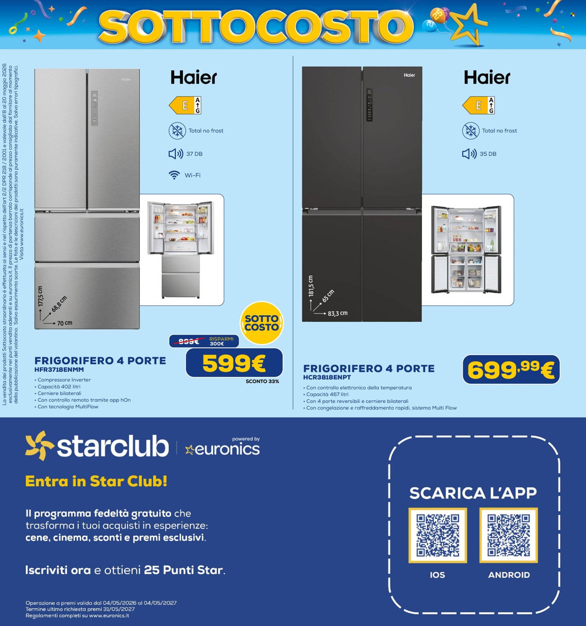 Volantino Euronics (2026-05-08 - 2026-05-20)