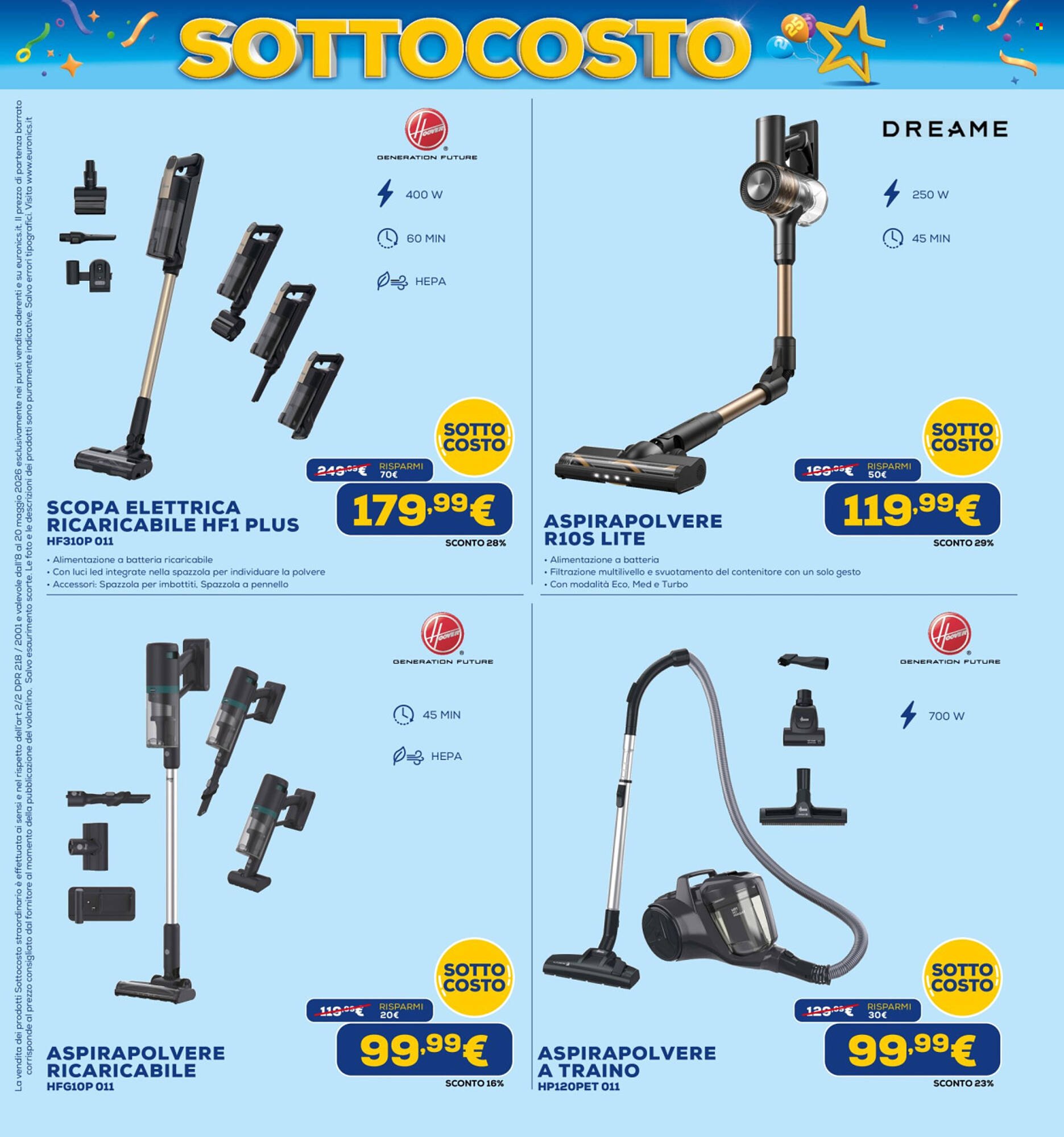 Volantino Euronics (2026-05-08 - 2026-05-20)