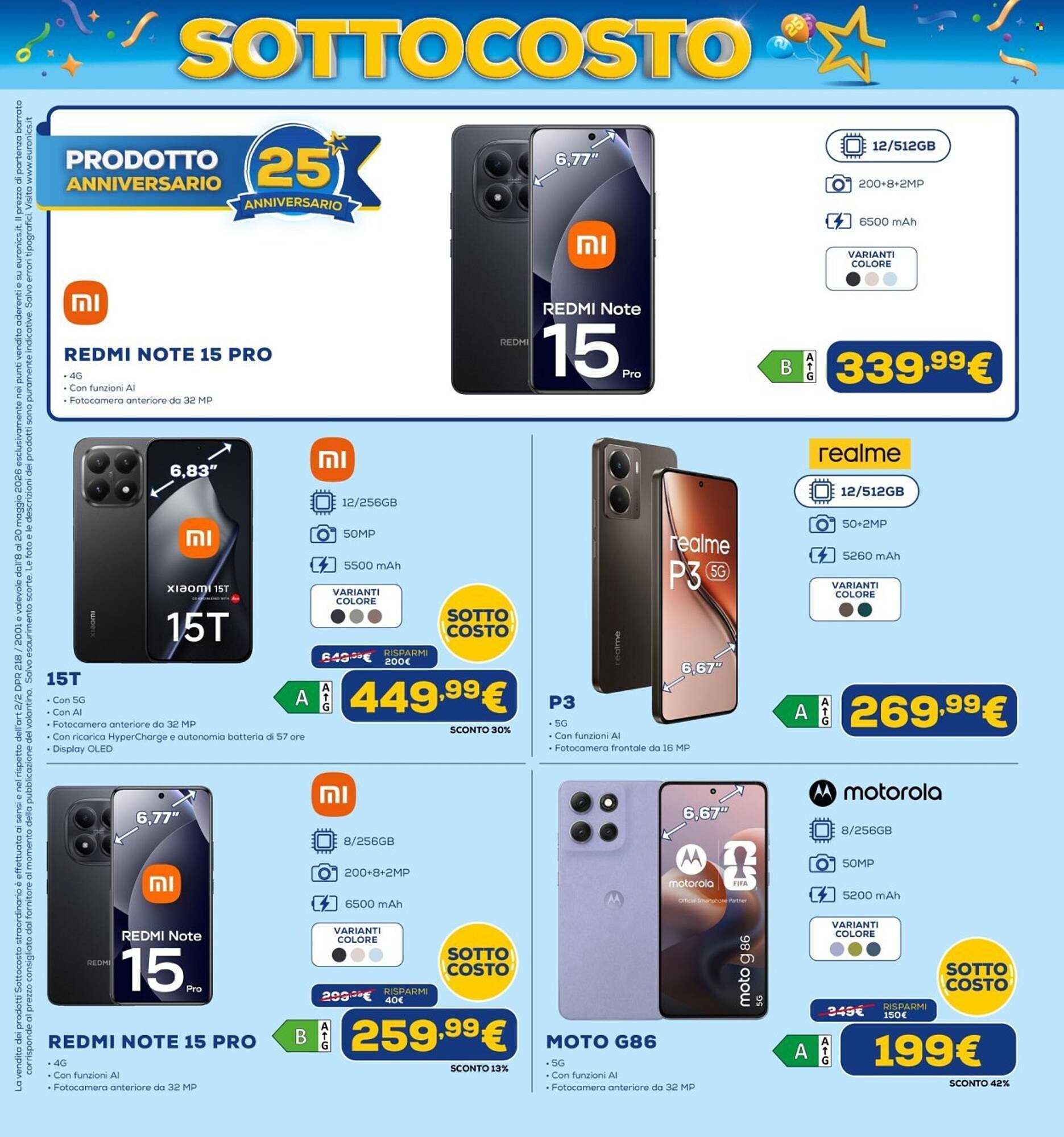 Volantino Euronics (2026-05-08 - 2026-05-20)