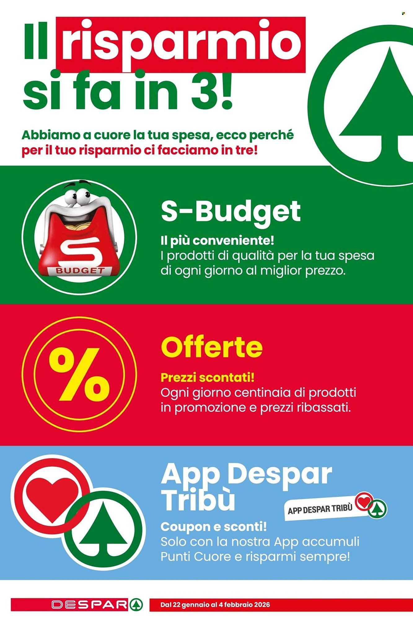 Volantino Despar (2026-01-22 - 2026-02-04)