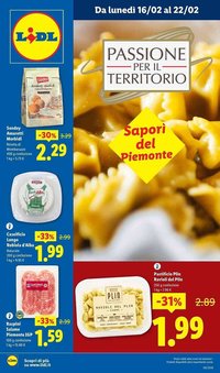 Volantino Lidl (2026-02-16 - 2026-02-22)