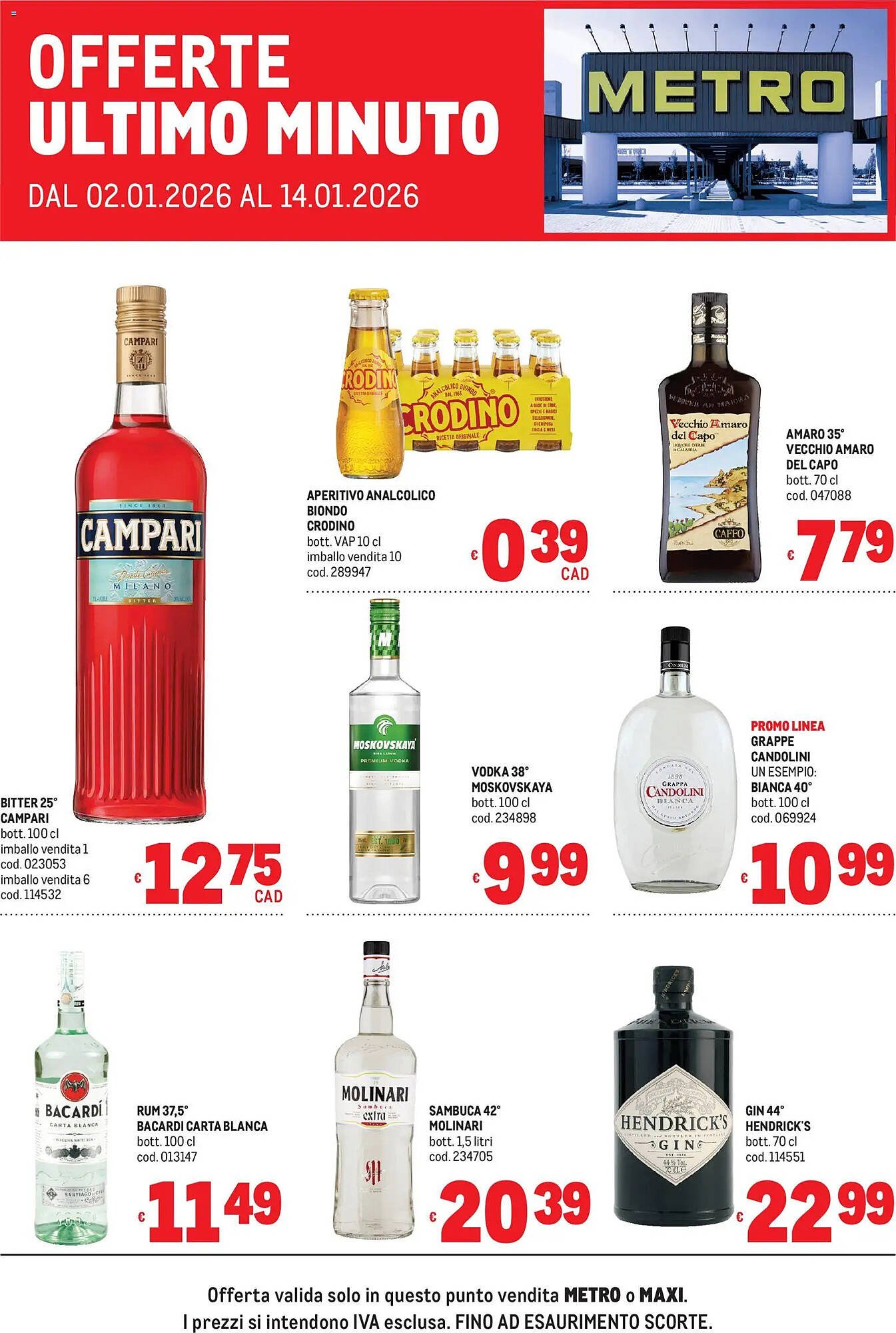 Volantino Metro (2026-01-02 - 2026-01-14)