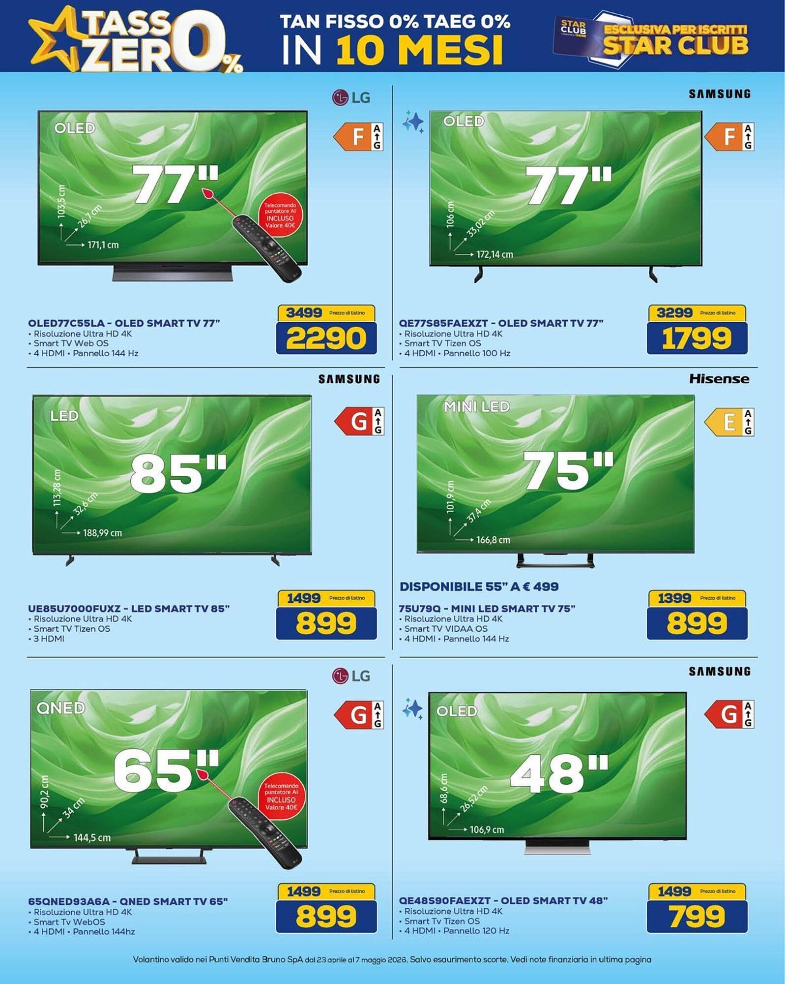 Volantino Euronics (2026-04-23 - 2026-05-07)