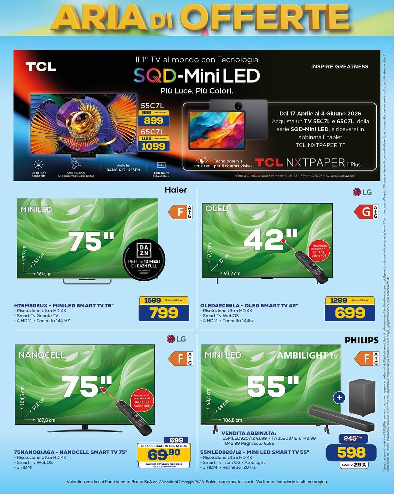 Volantino Euronics (2026-04-23 - 2026-05-07)