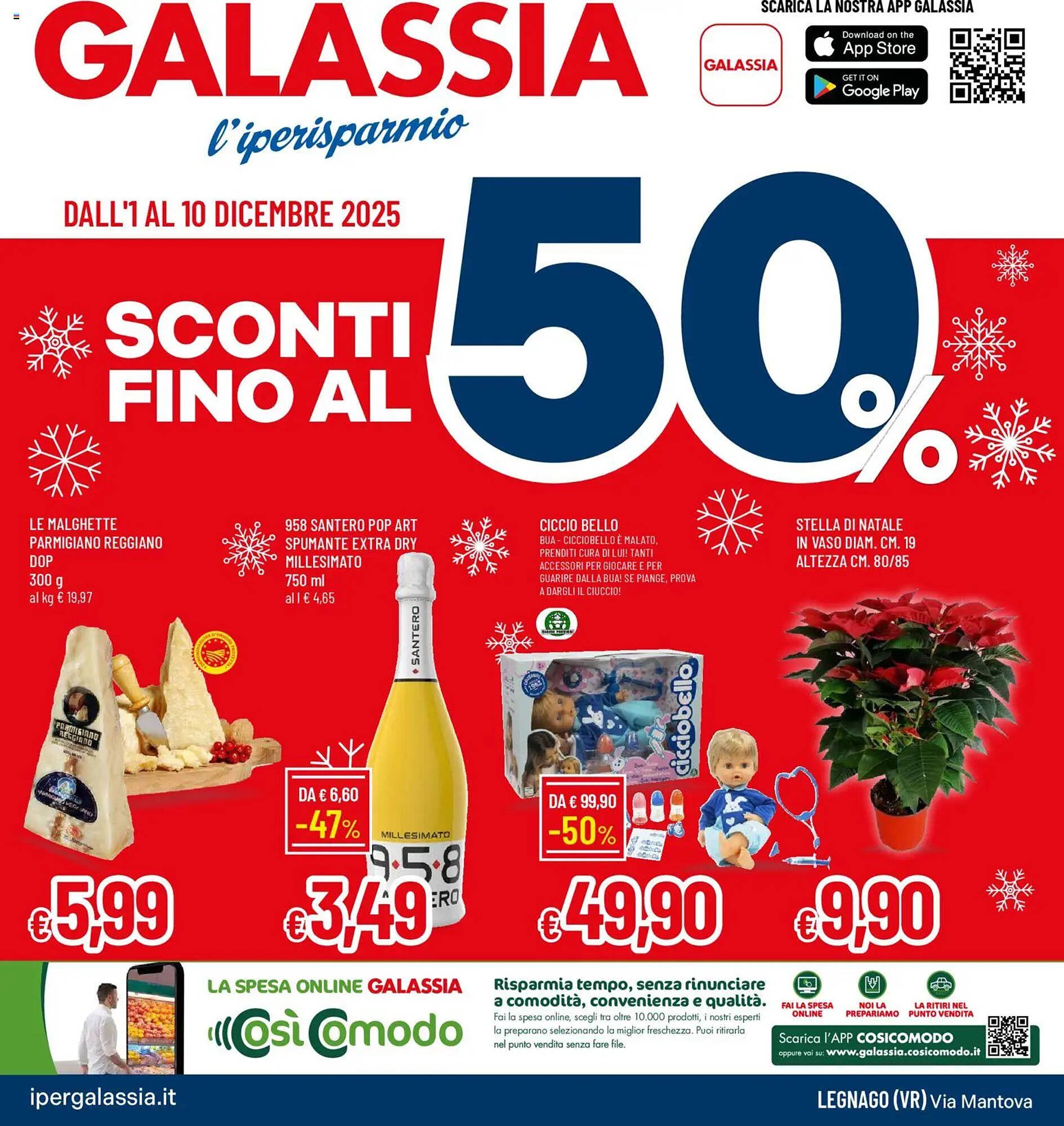 Volantino Galassia (2025-12-01 - 2025-12-10)