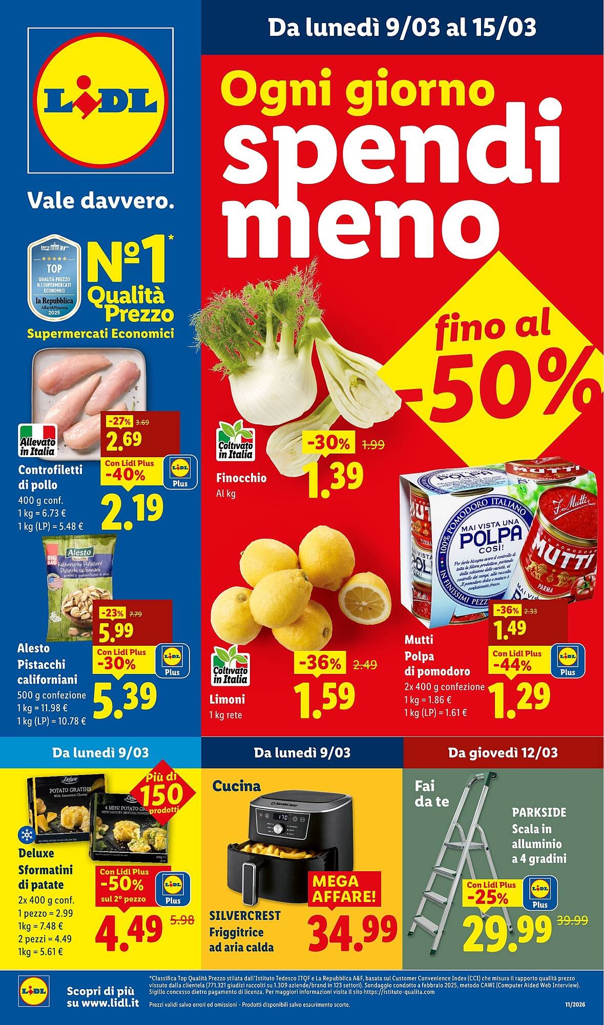 Volantino Lidl (2026-03-09 - 2026-03-15)