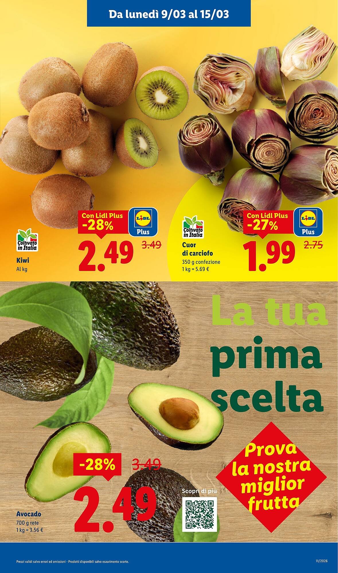 Volantino Lidl (2026-03-09 - 2026-03-15)